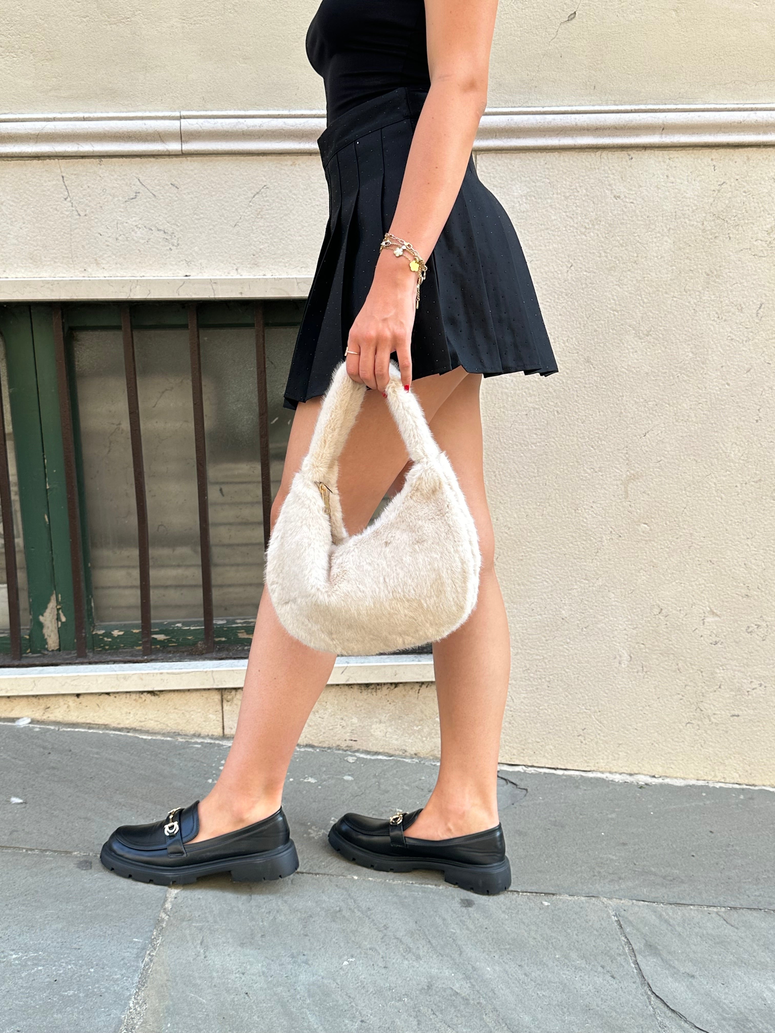 borsa luna peluche