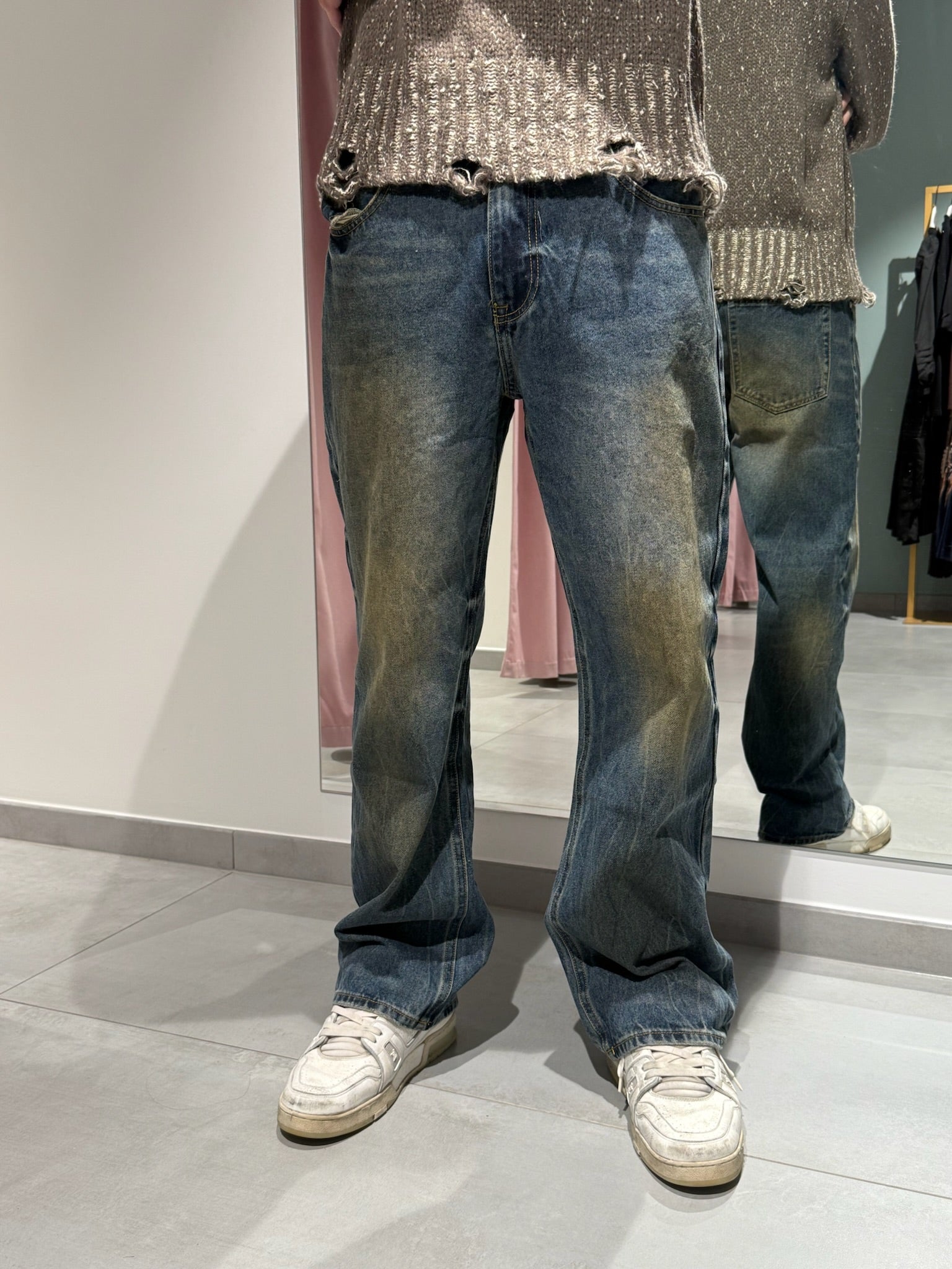 jeans sfumato vintage