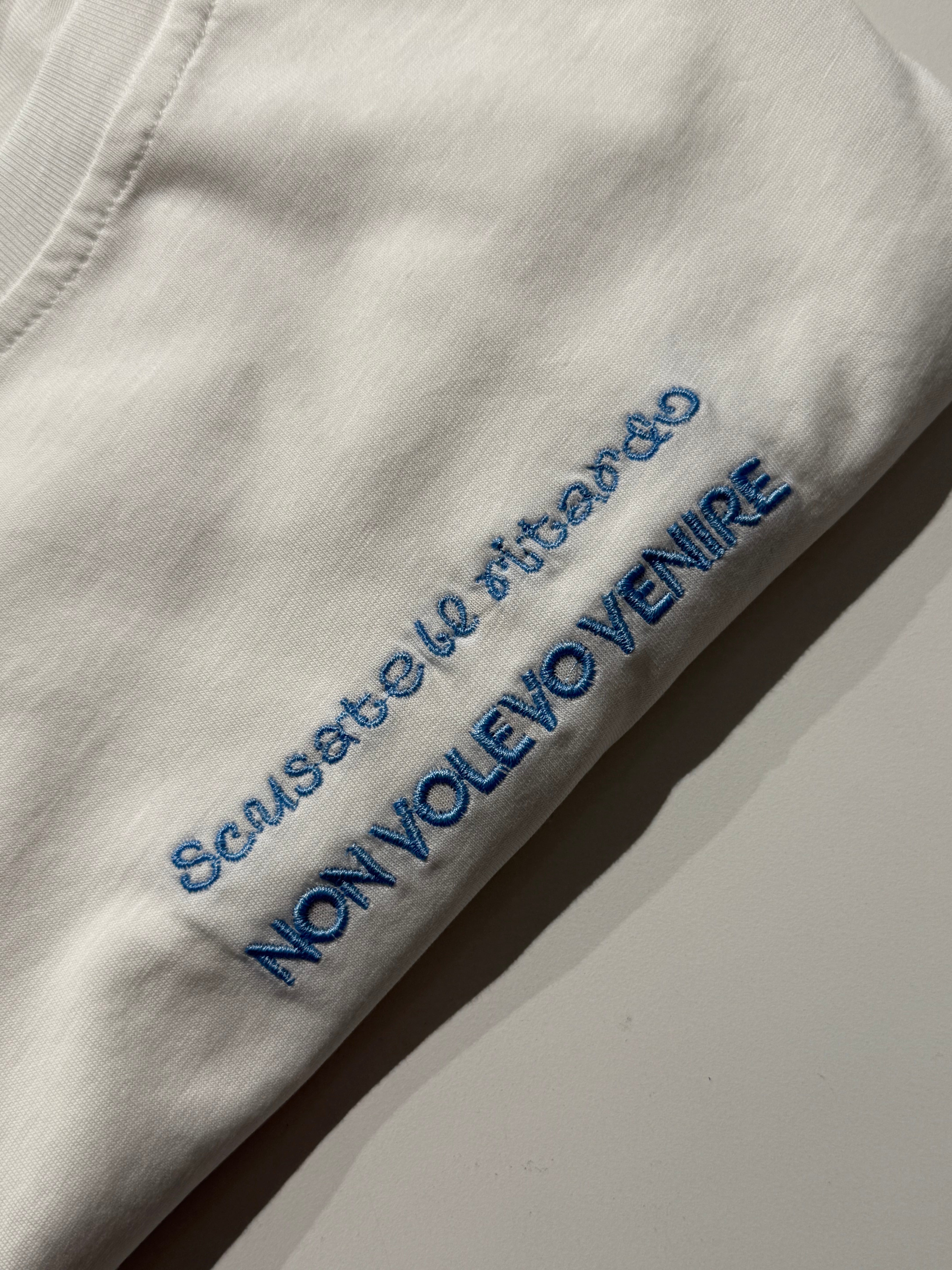 t-shirt scusate ritardo