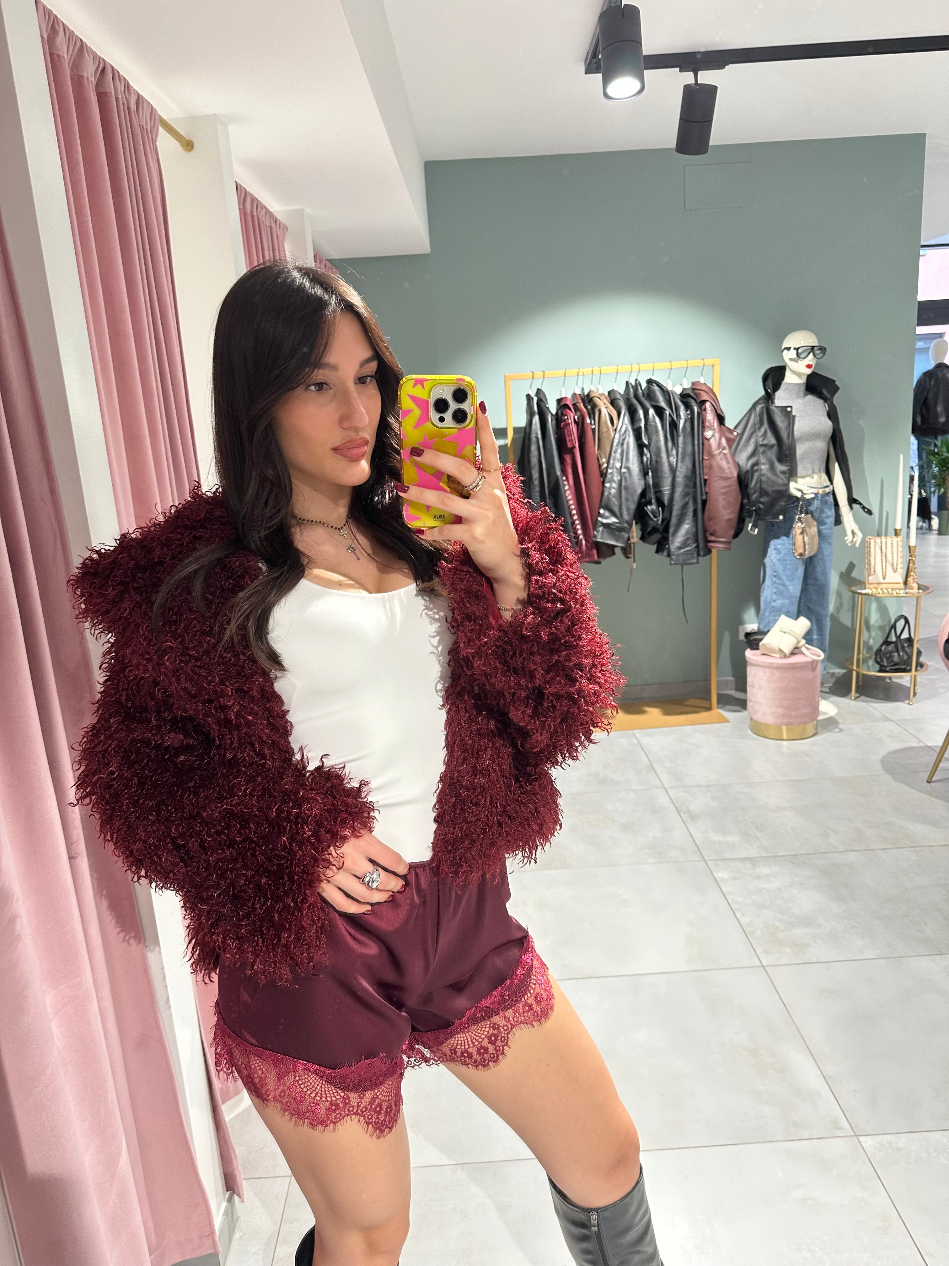 pantaloncini pizzo