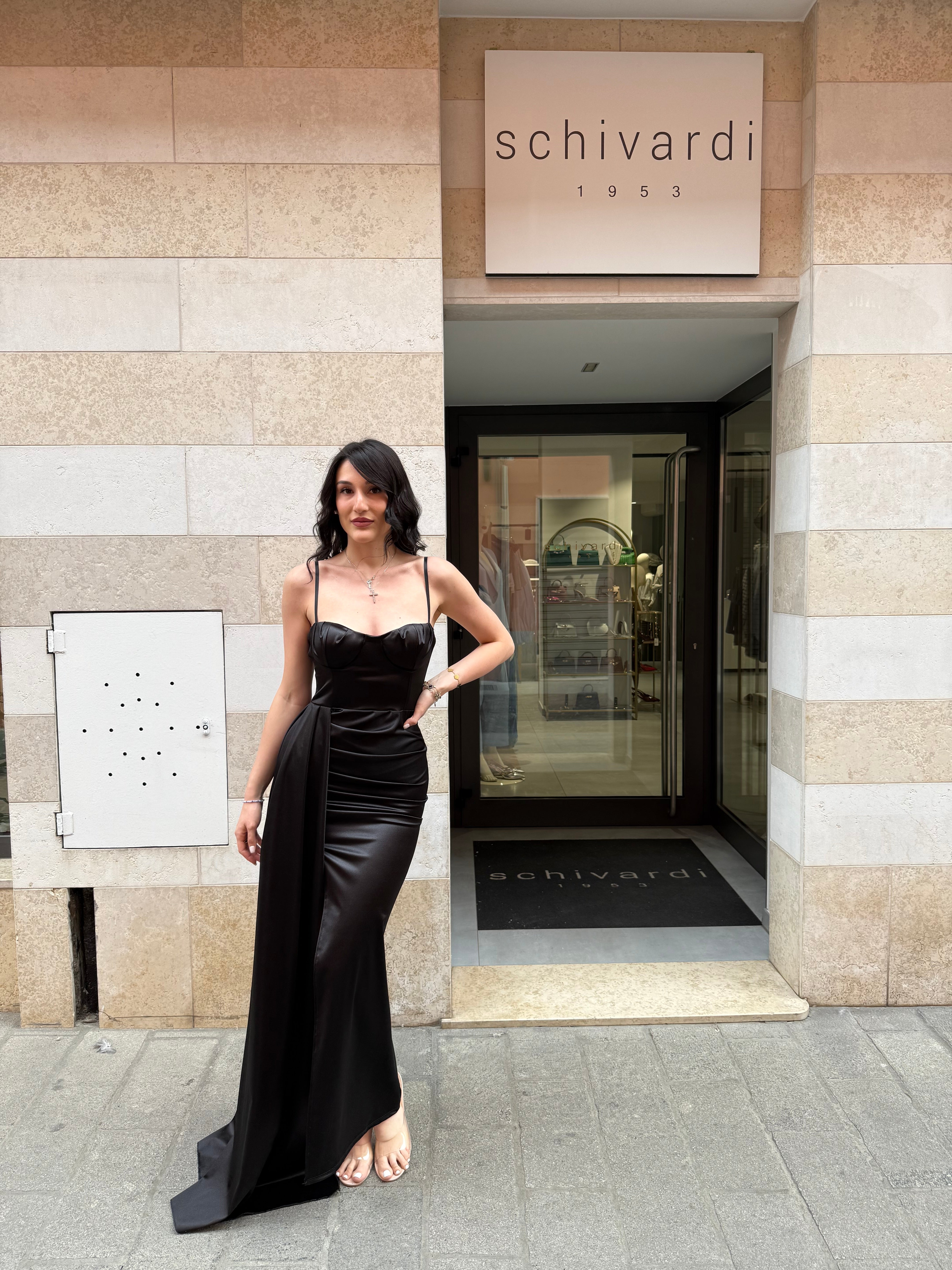 abito elegant raso