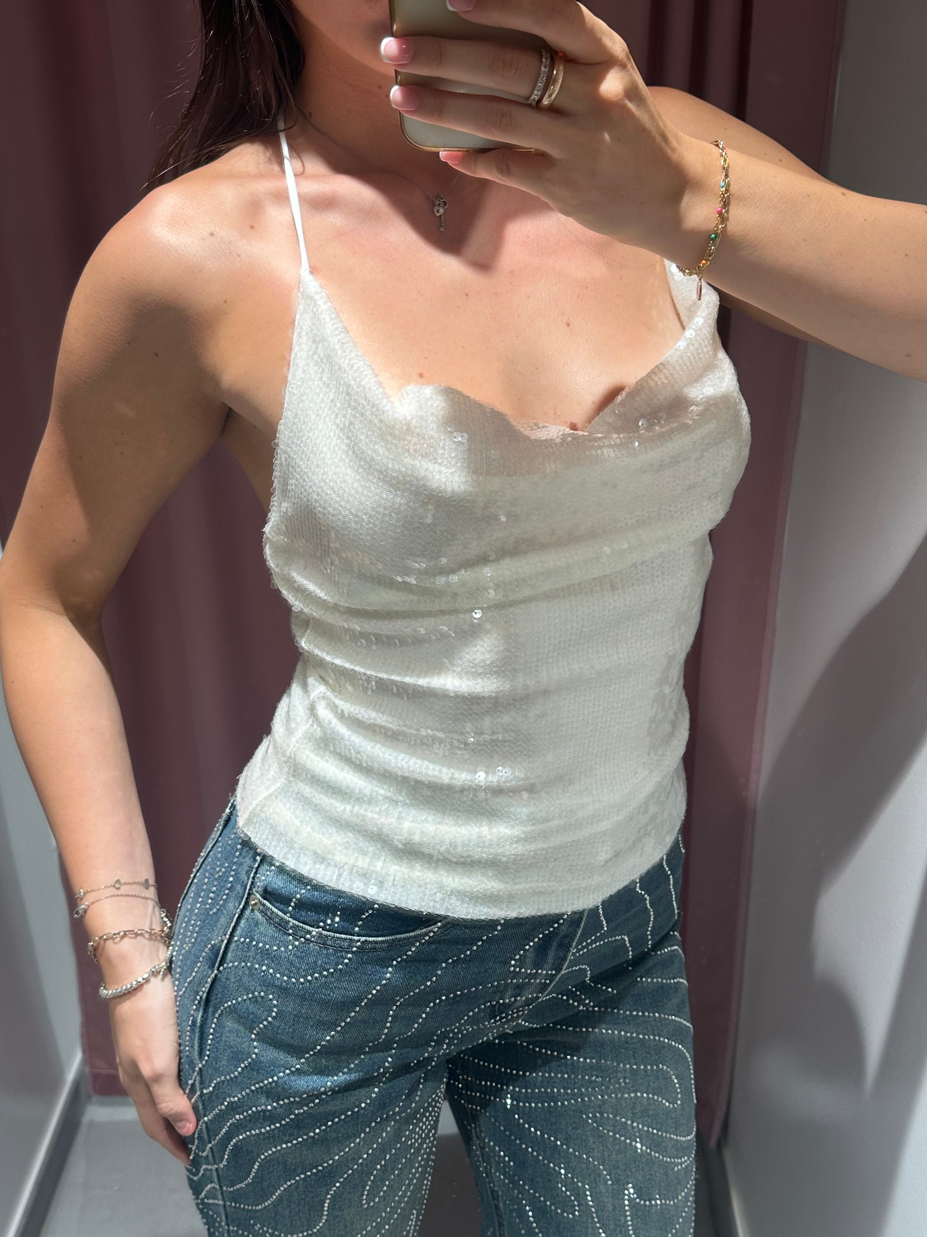 jeans onde swarovski