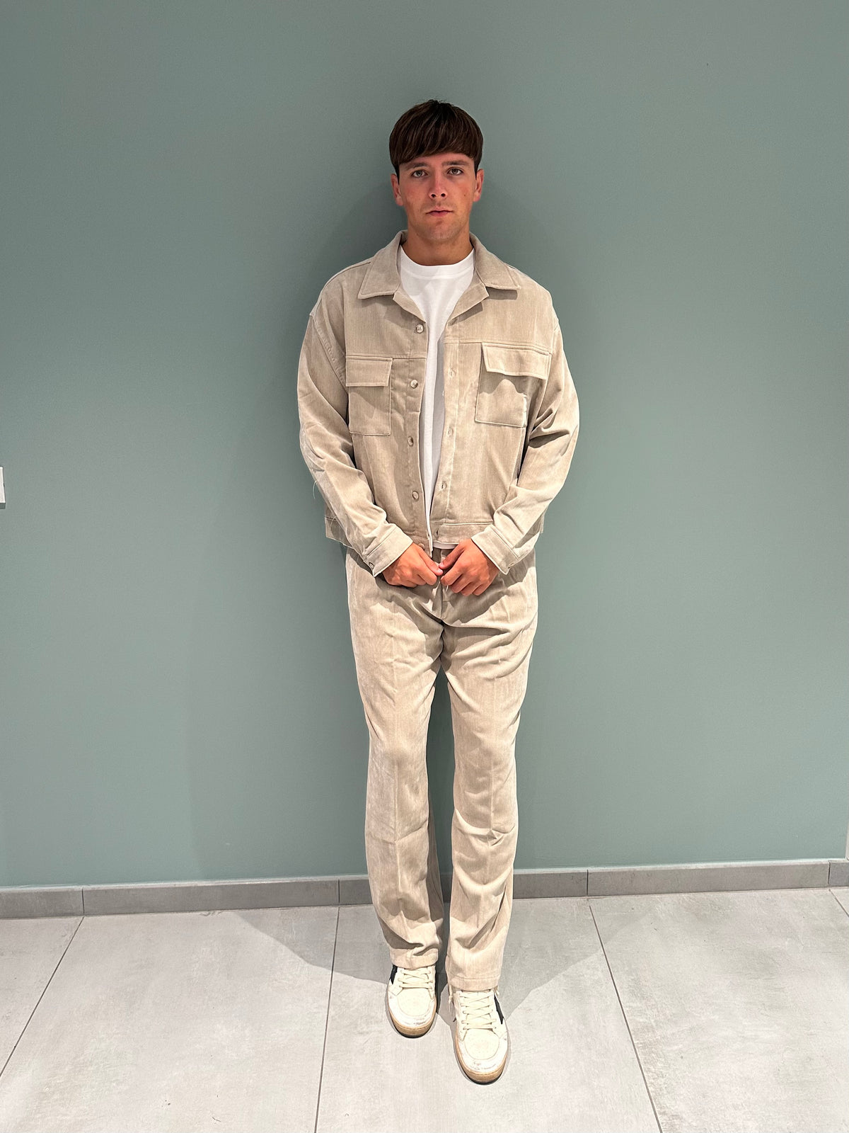 coordinato suede