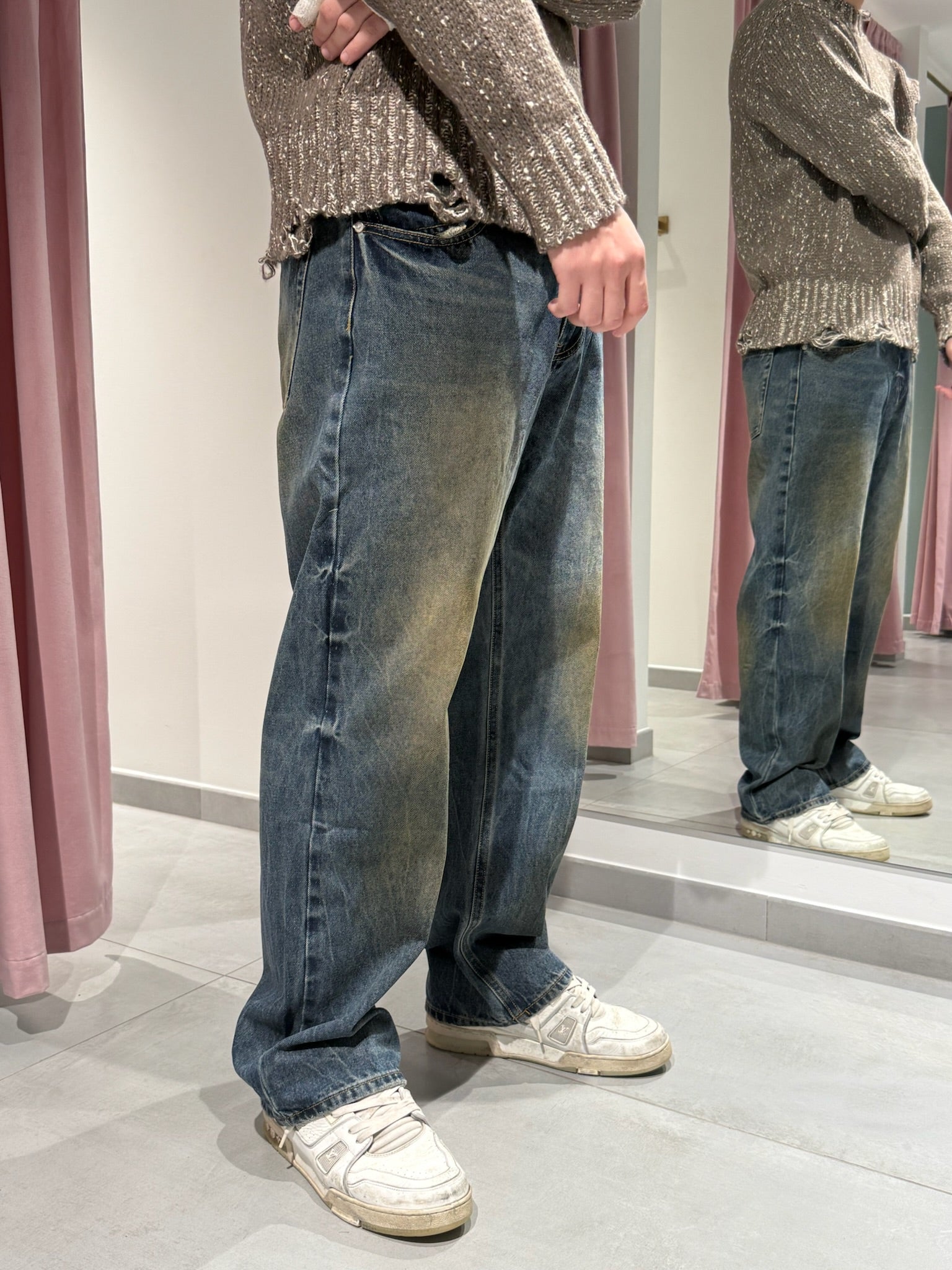 jeans sfumato vintage