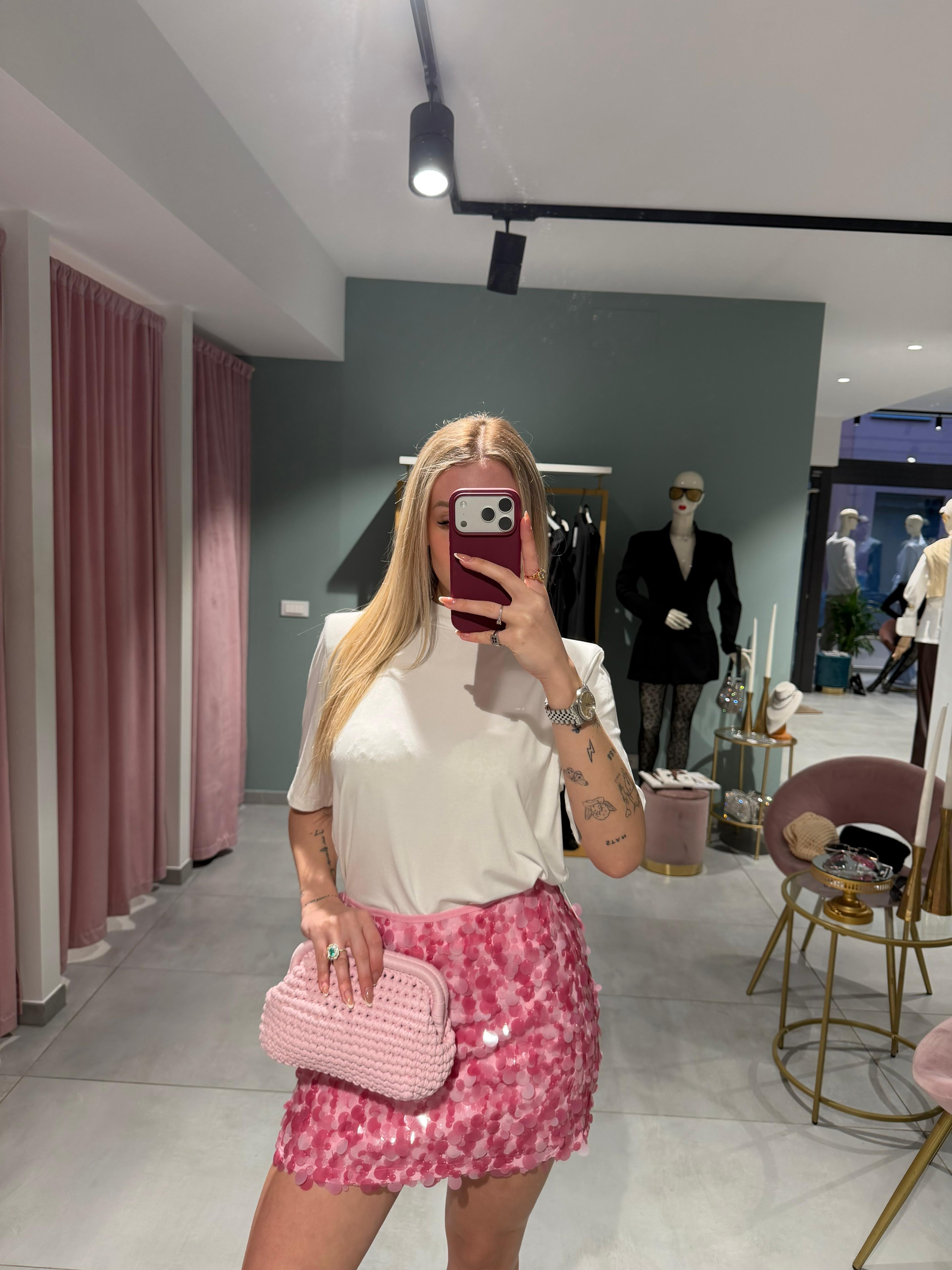 gonna fashion paillettes