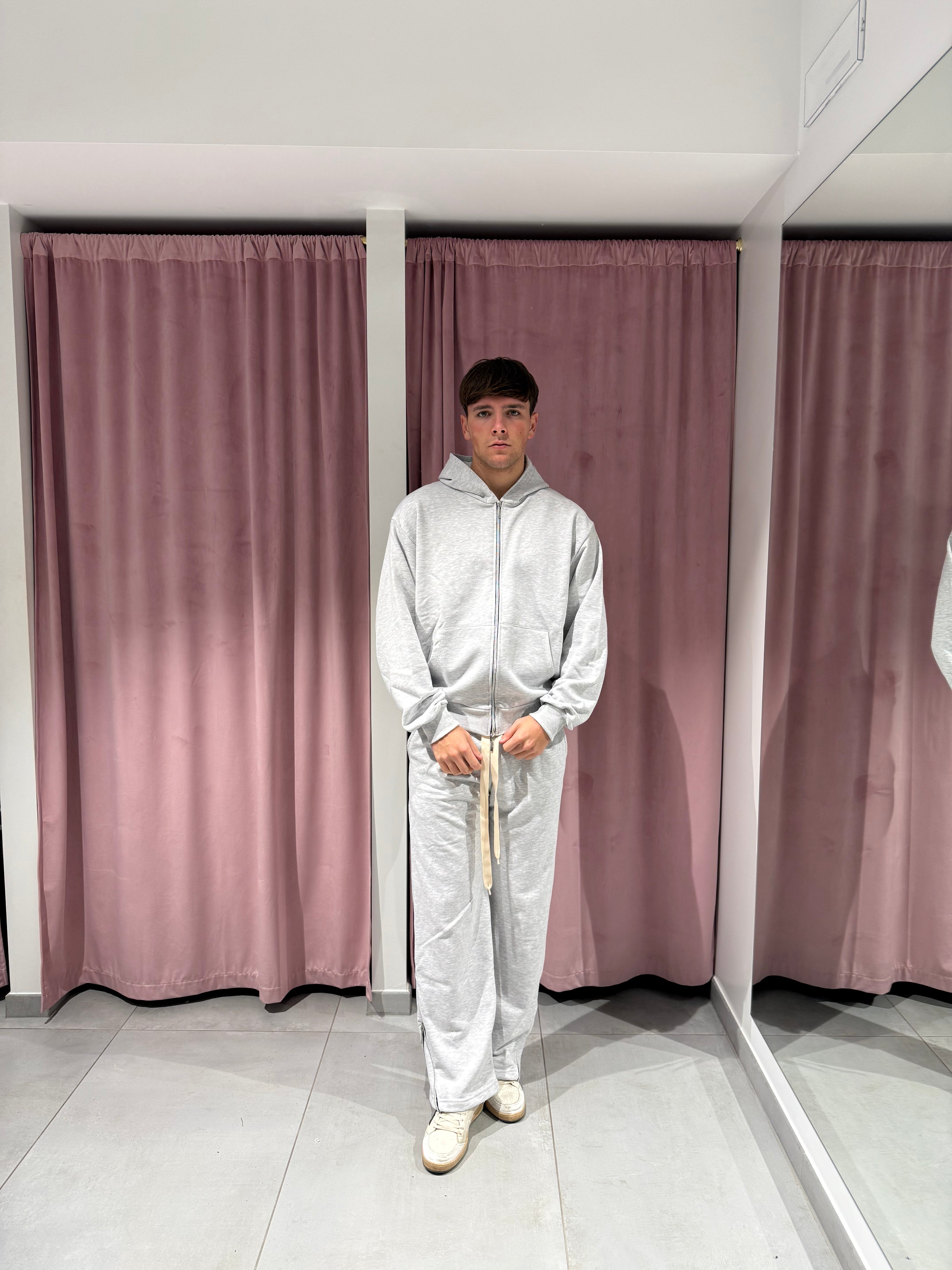tuta doppia zip