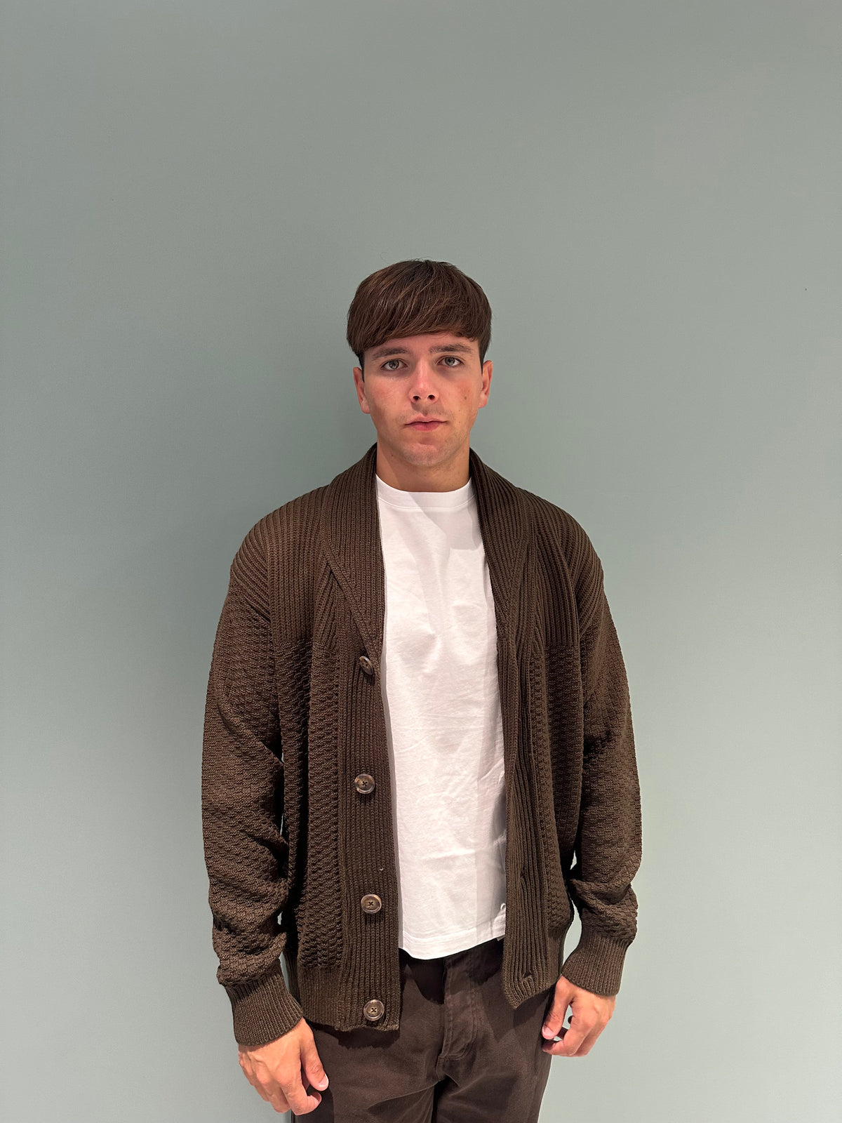 cardigan nido d'ape