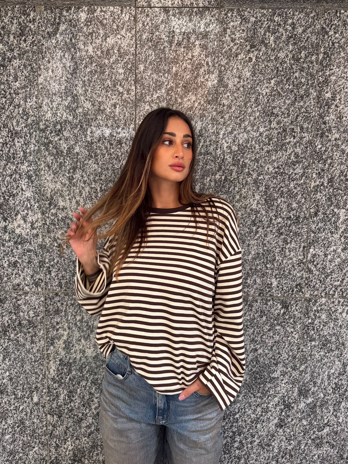 long sleeve righe