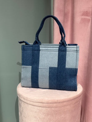 borsa medium tote jeans