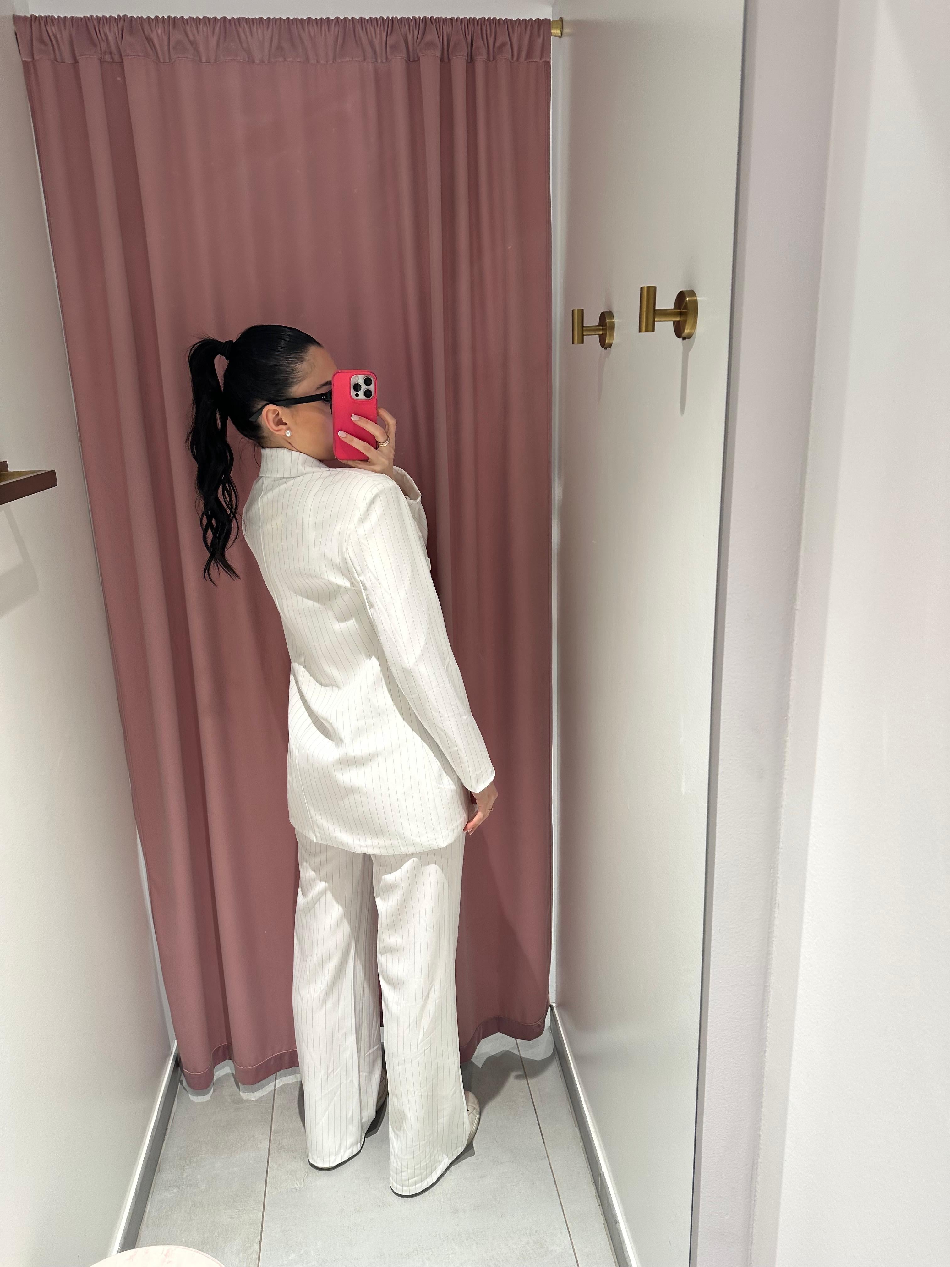 tailleur gessato