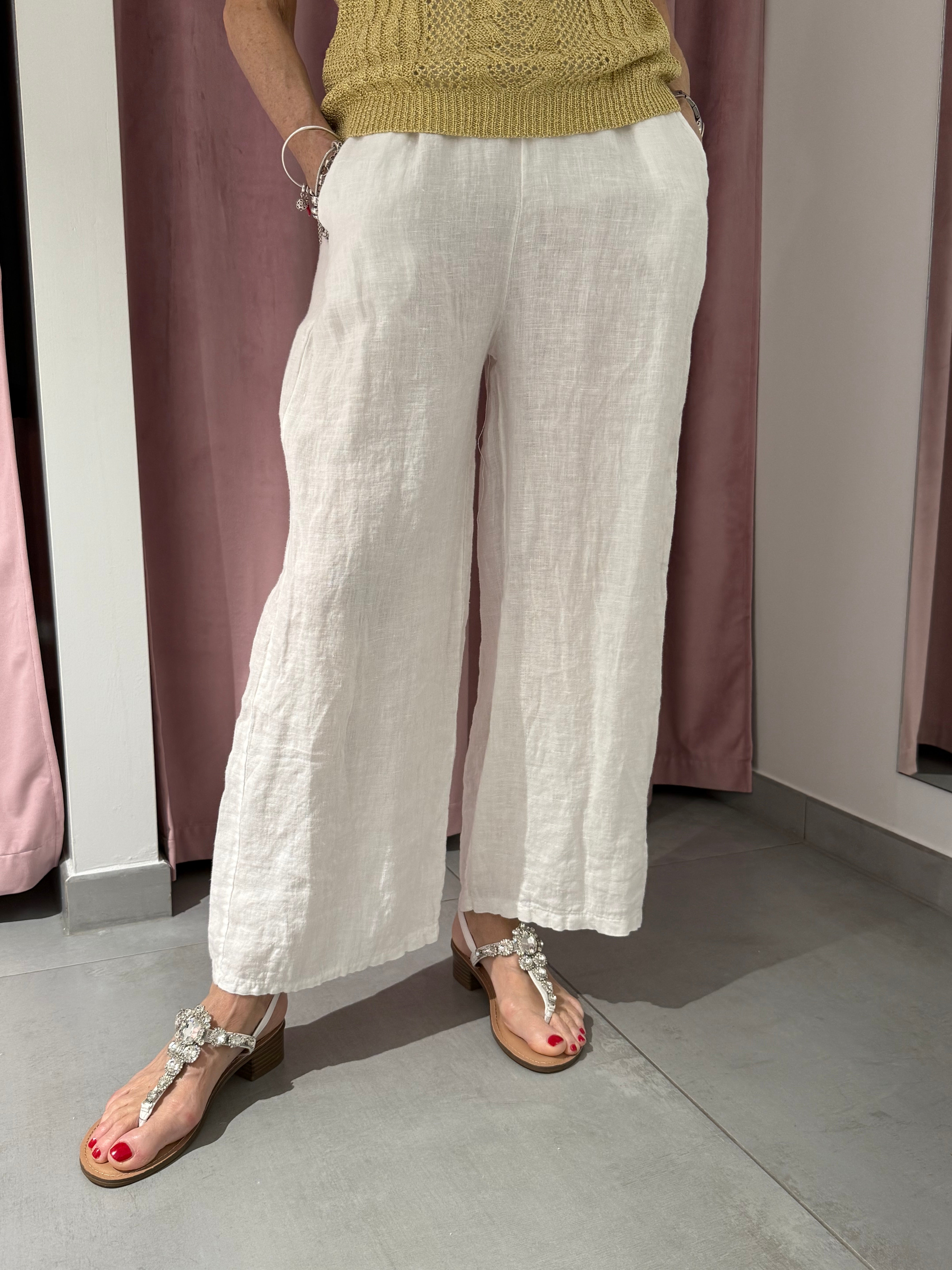 pantalone lino