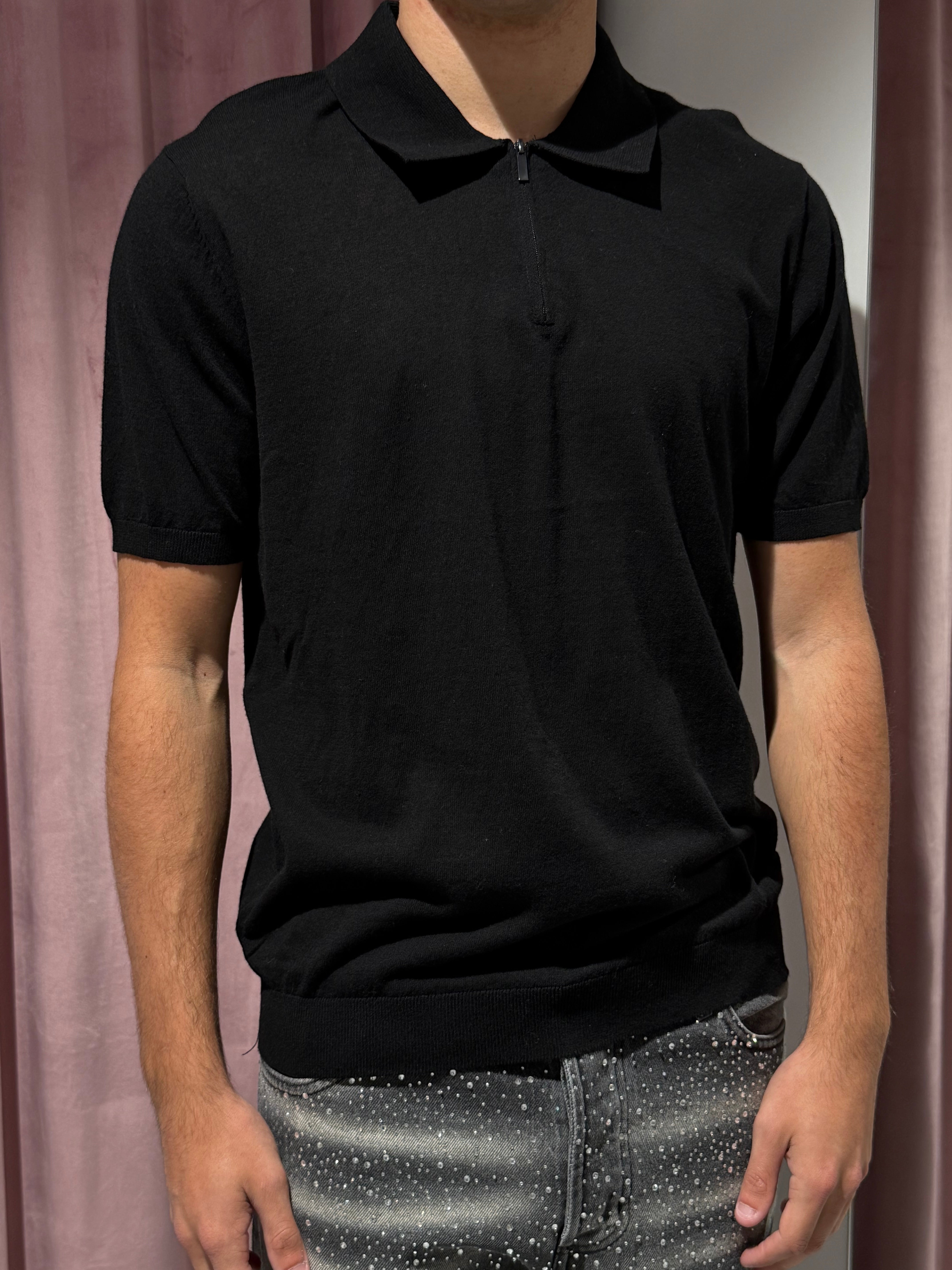 polo con zip