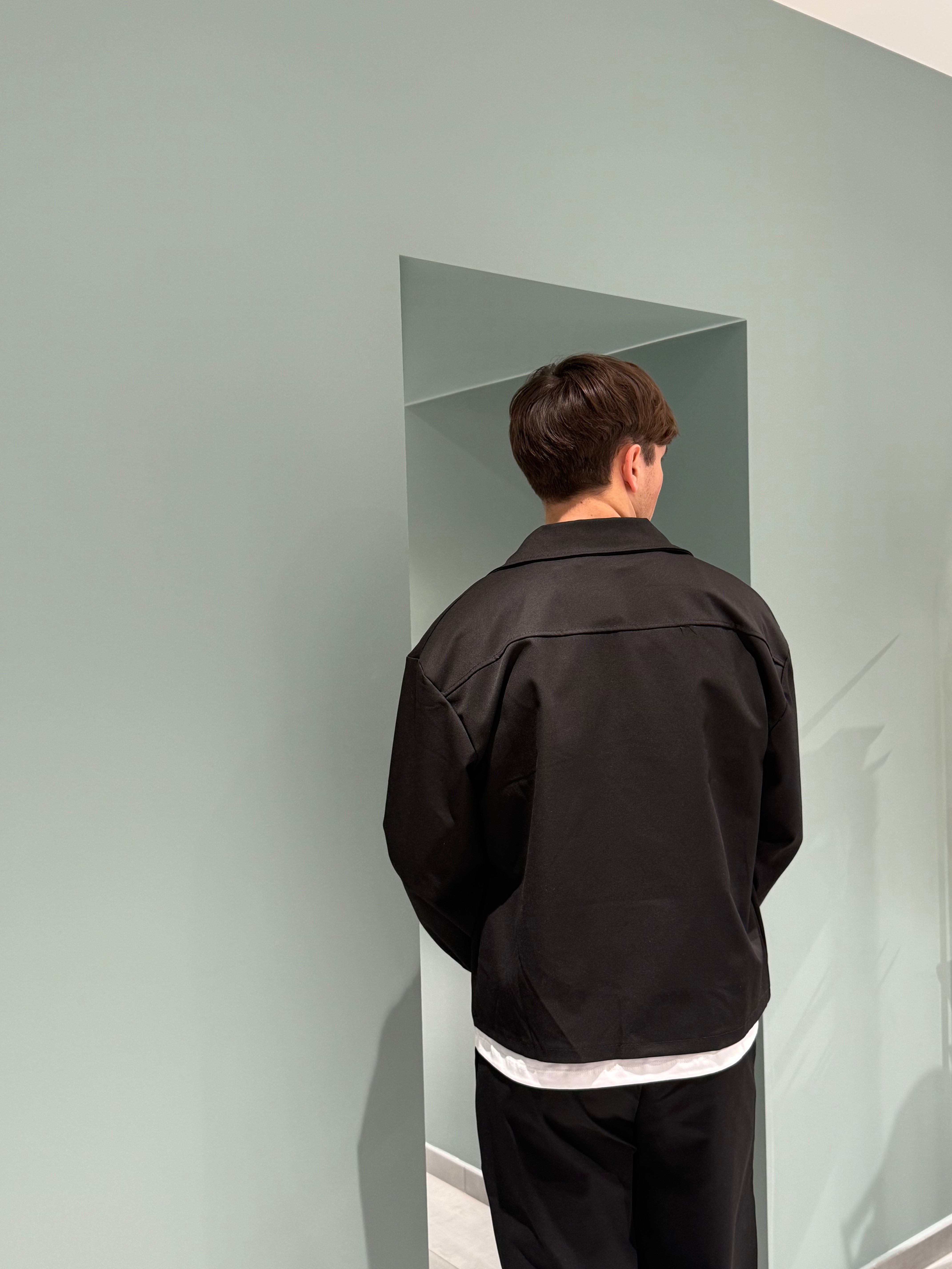 coordinato black giacca bottoni