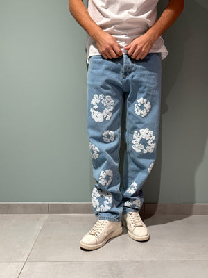 jeans fiori