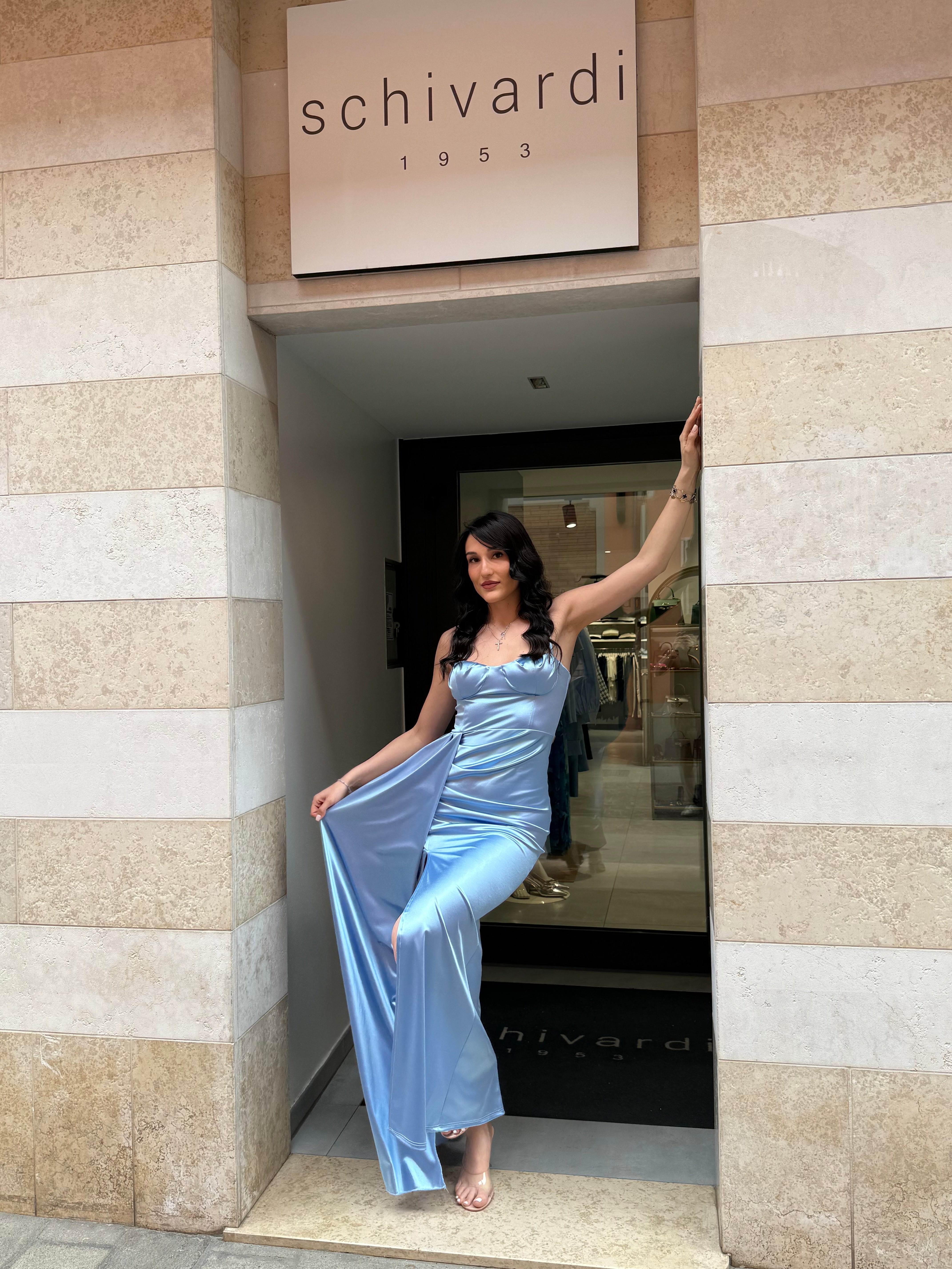 abito elegant raso