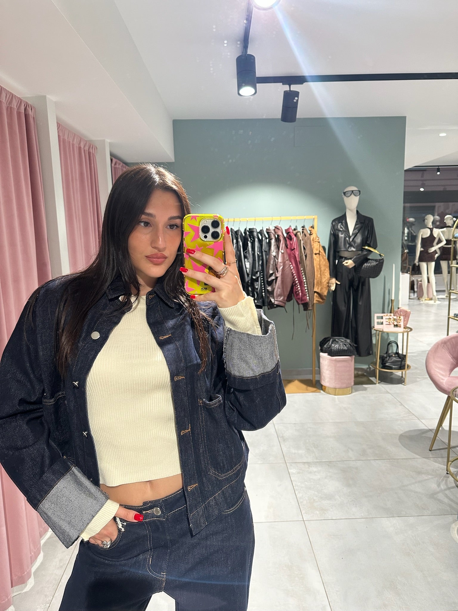 giacca di jeans