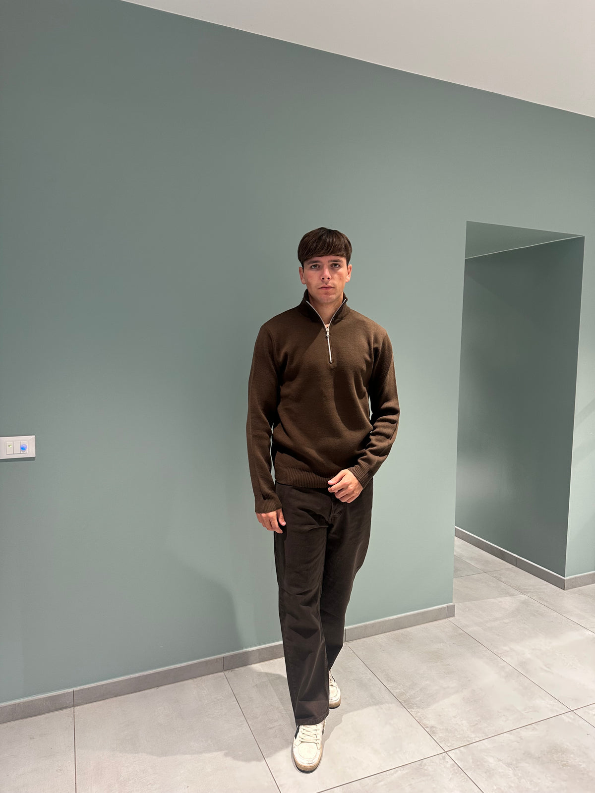 maglioncino mezza zip
