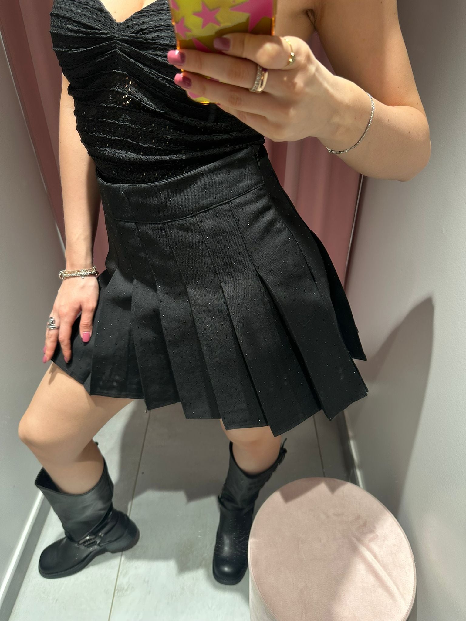 gonna punti luce black