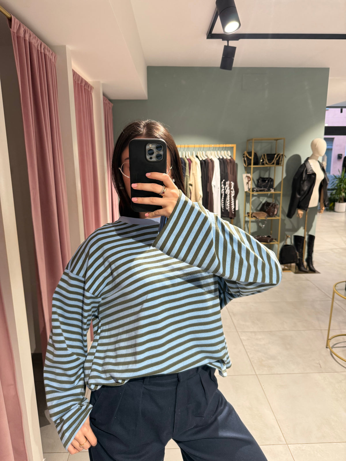 Long Sleeve rigata