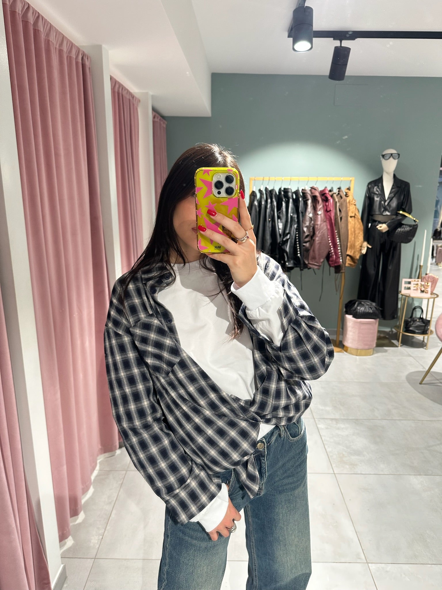 camicia quadri cowboy