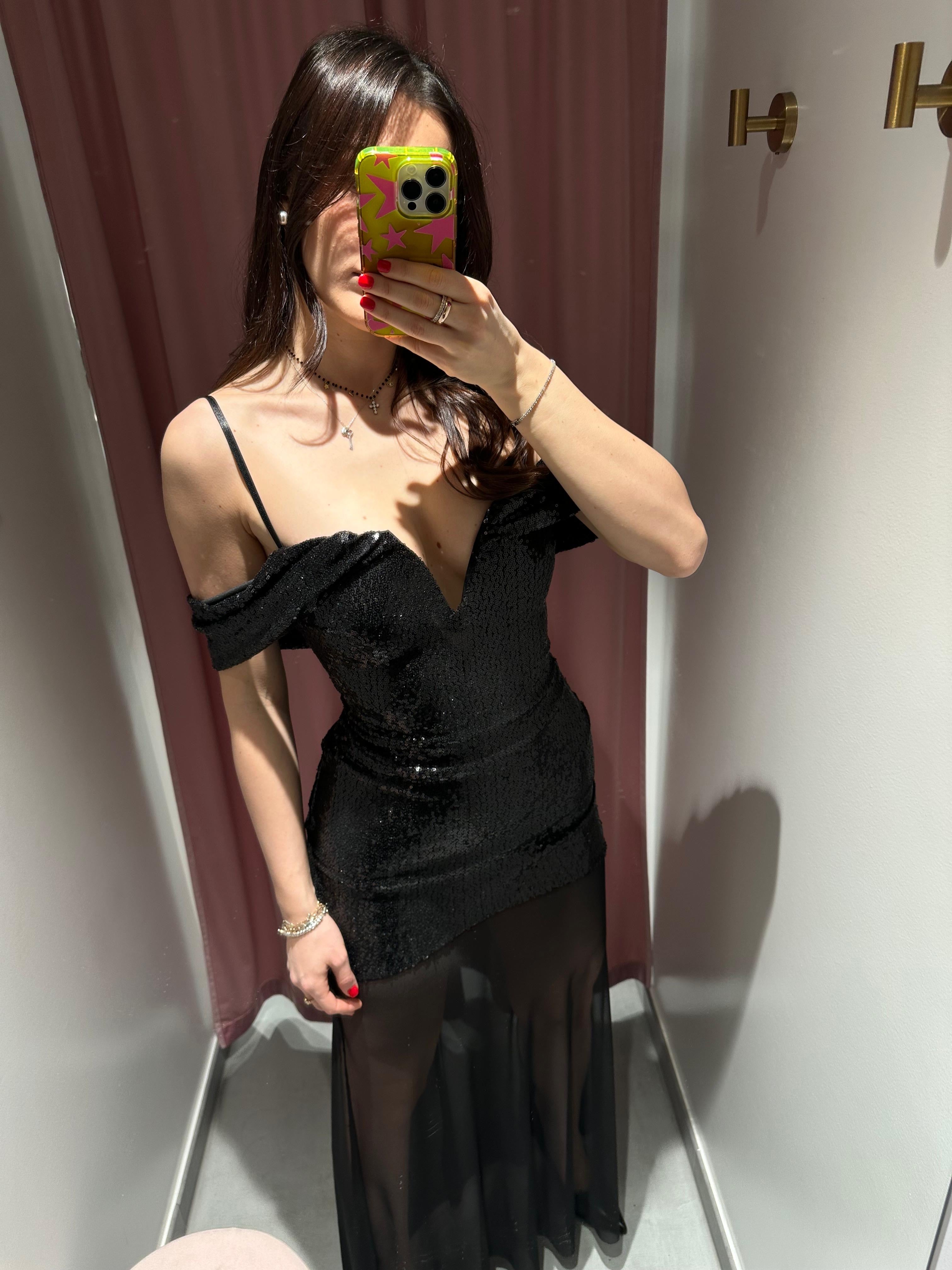 abito con gonna staccabile