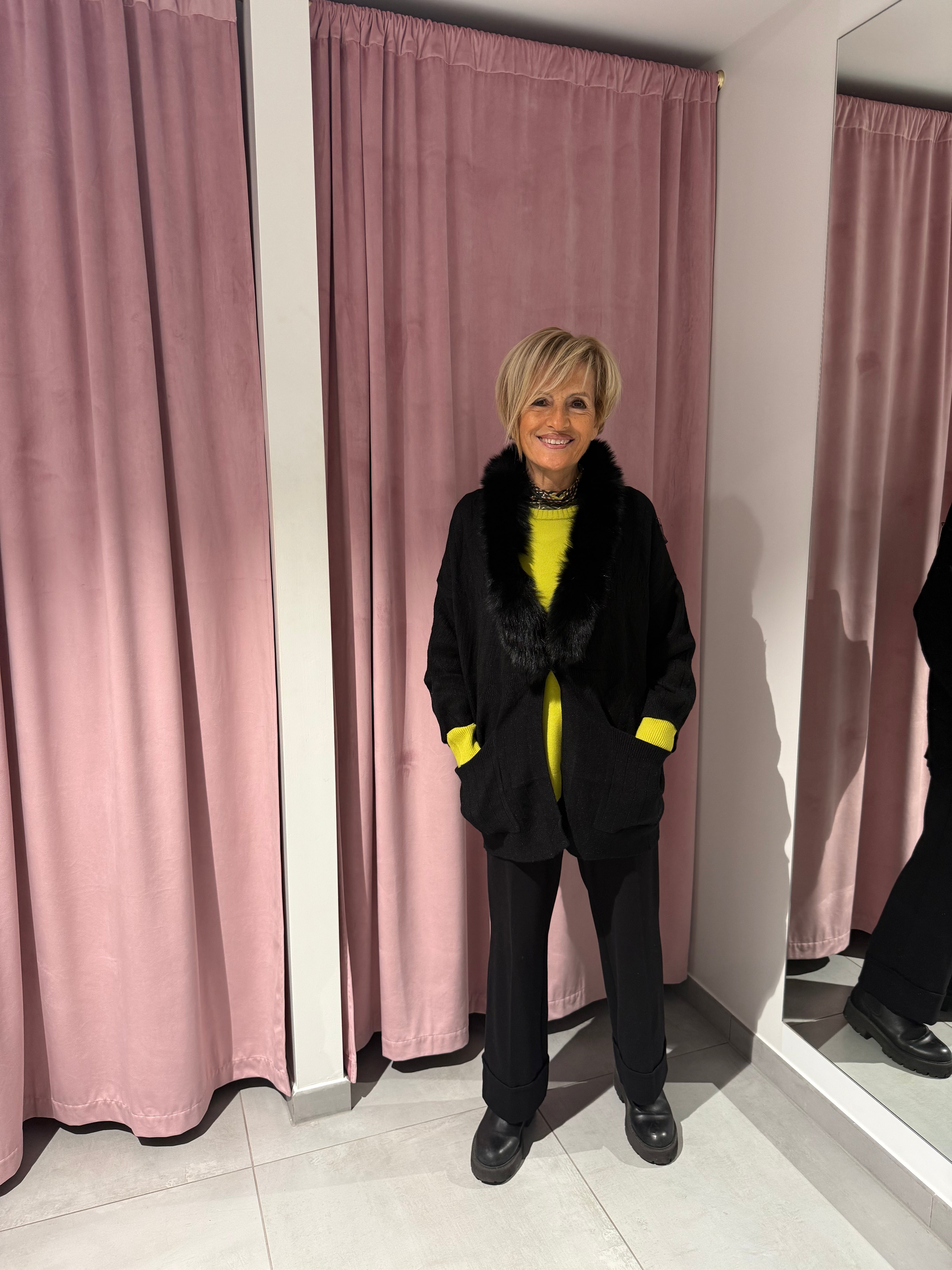 maglioncino dettaglio punto luce