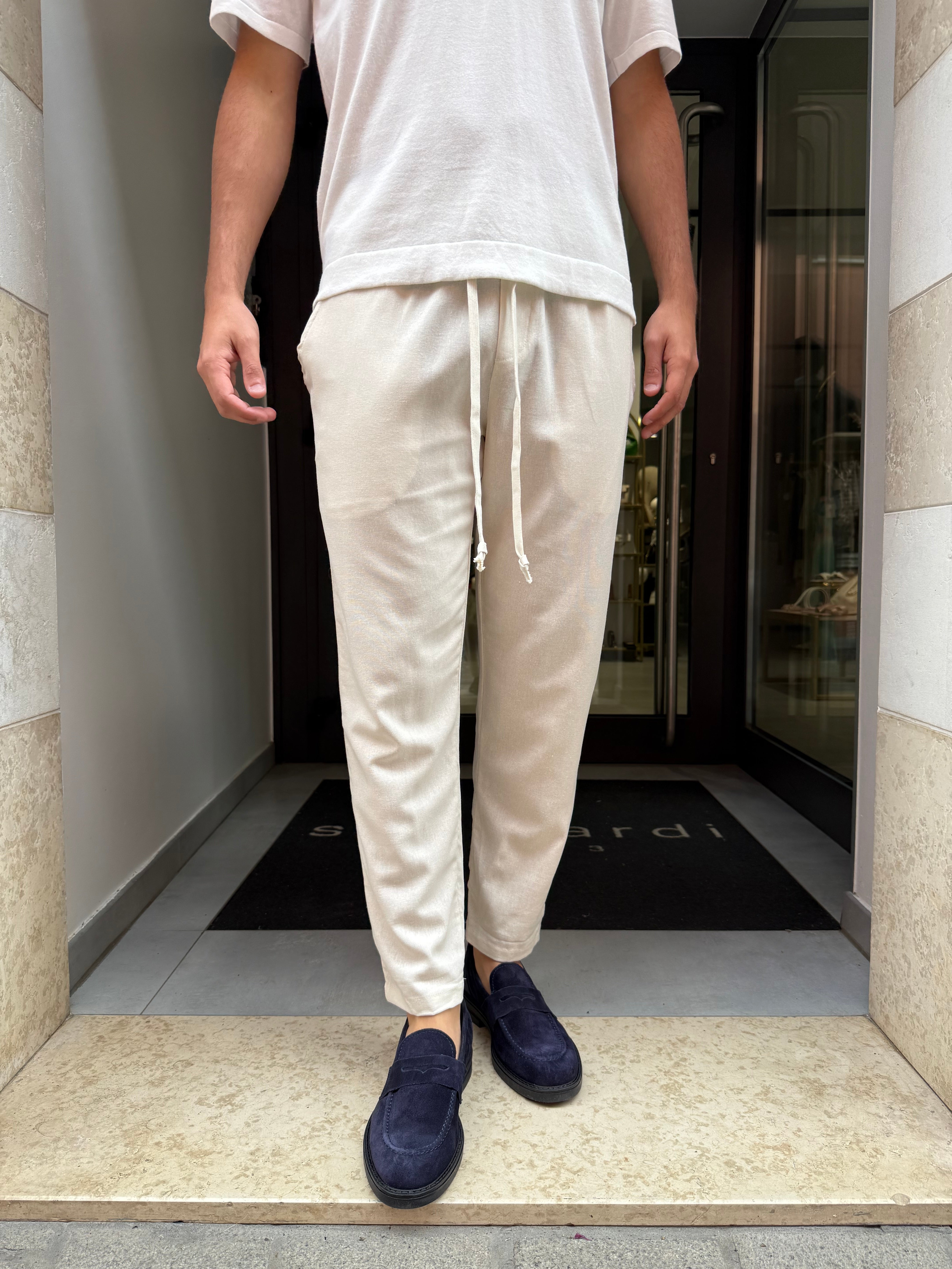 pantalaccio lino