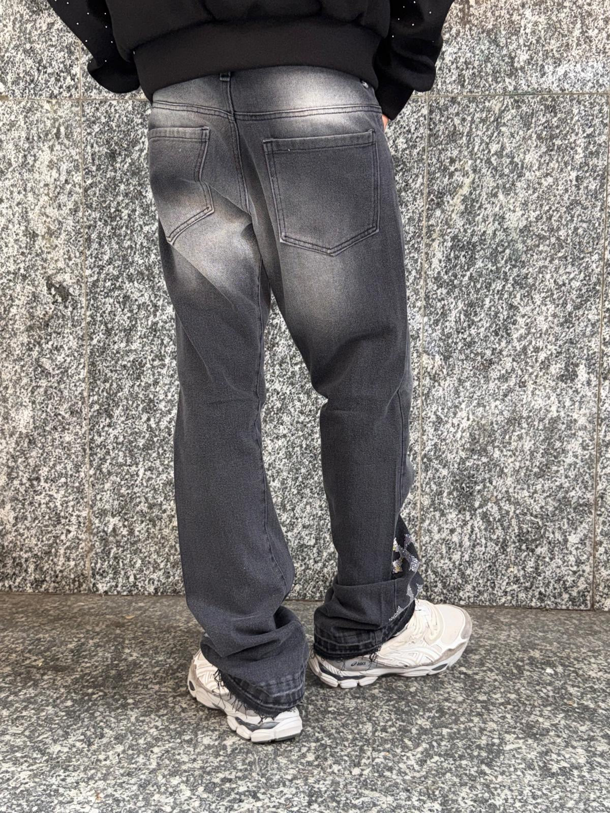 jeans flare croci