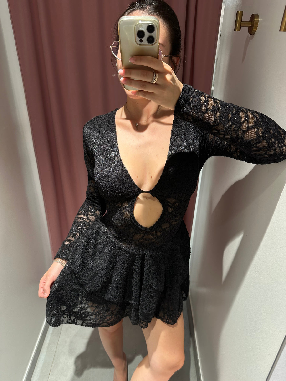 mini dress pizzo