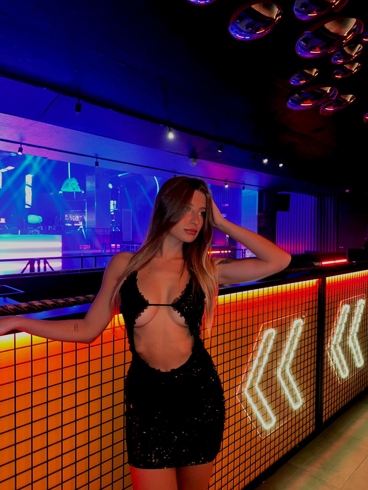 abito paillettes wow