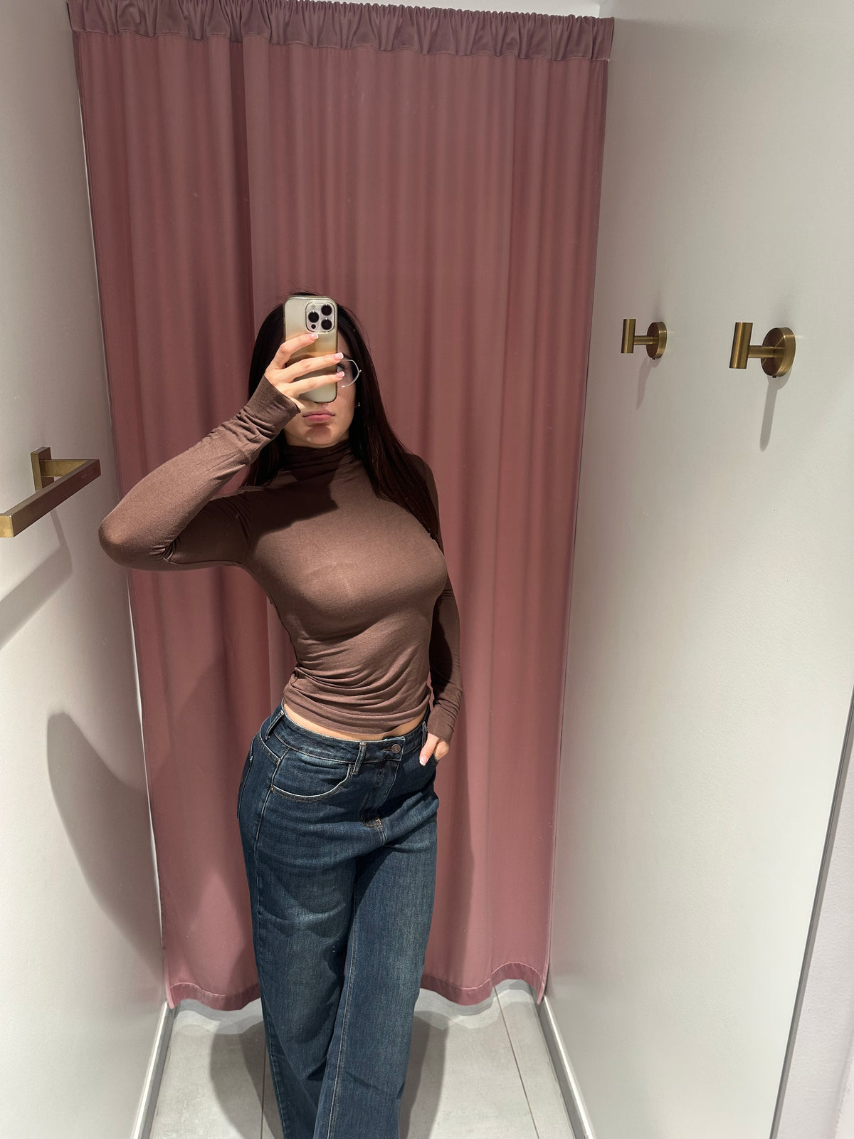 maglia basic dolcevita