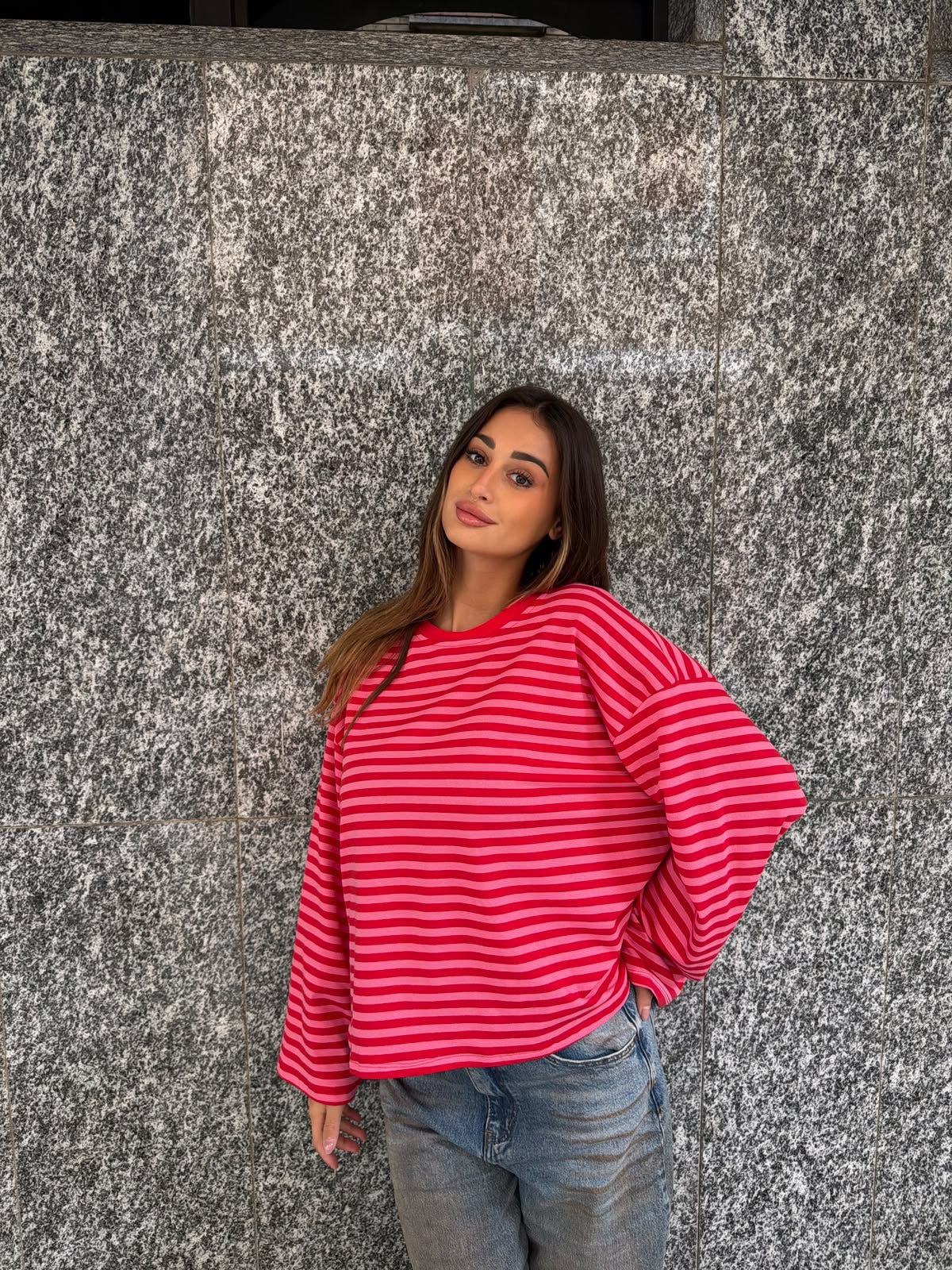 long sleeve righe