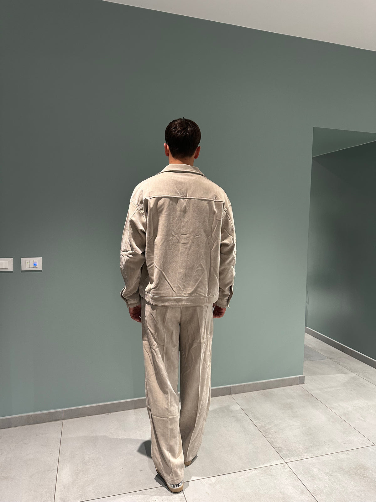 coordinato suede