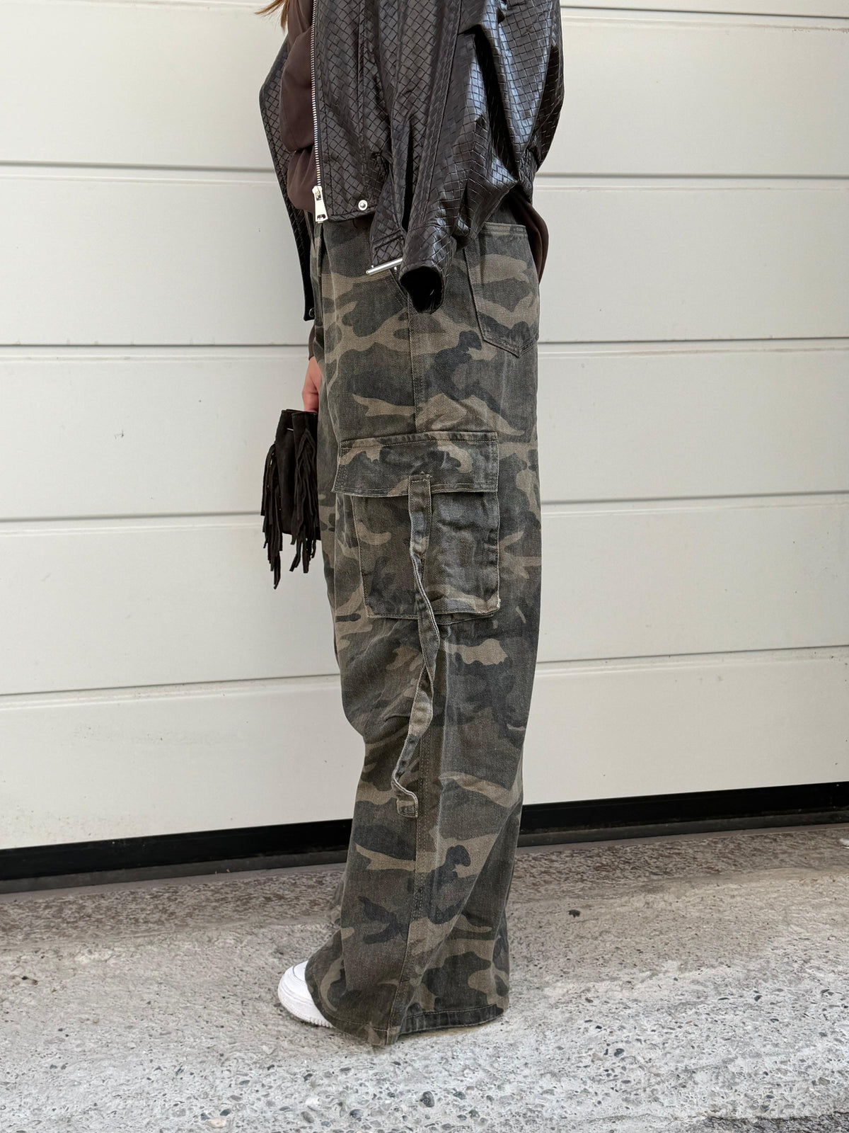 jeans militare tasconi