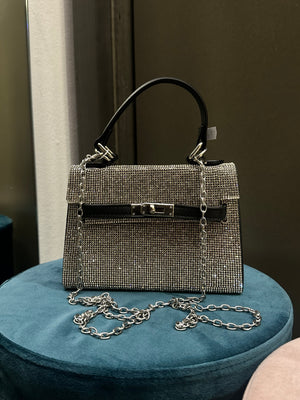 borsa mini strass kelly