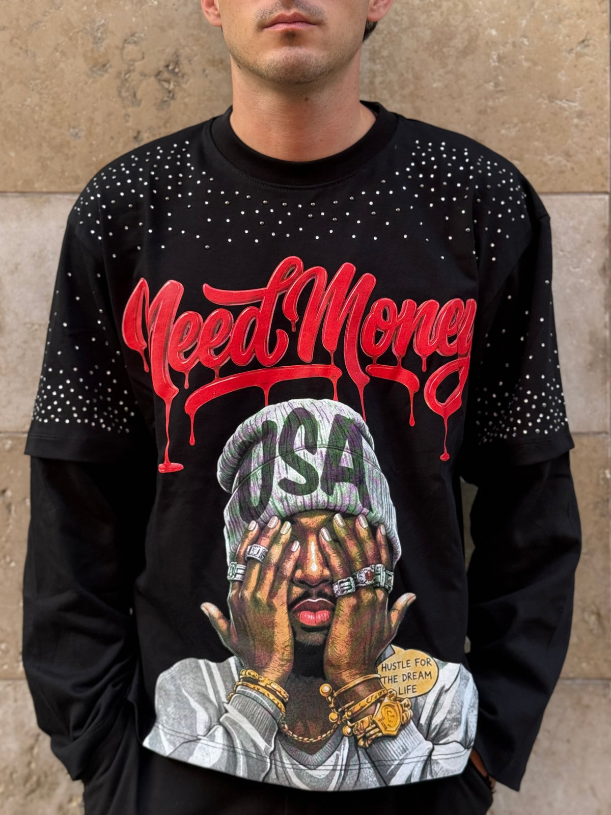 long sleeve need money