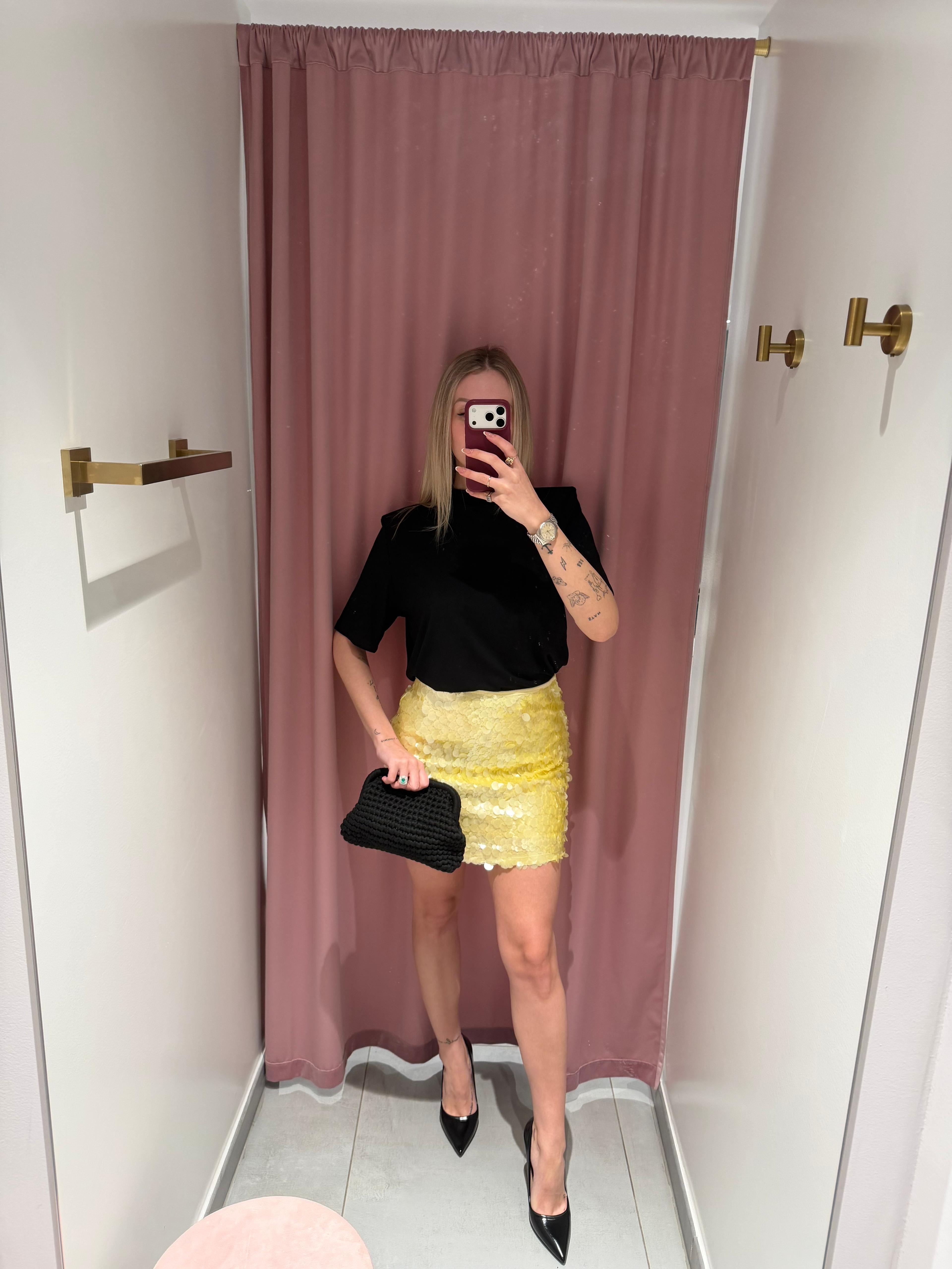 gonna fashion paillettes