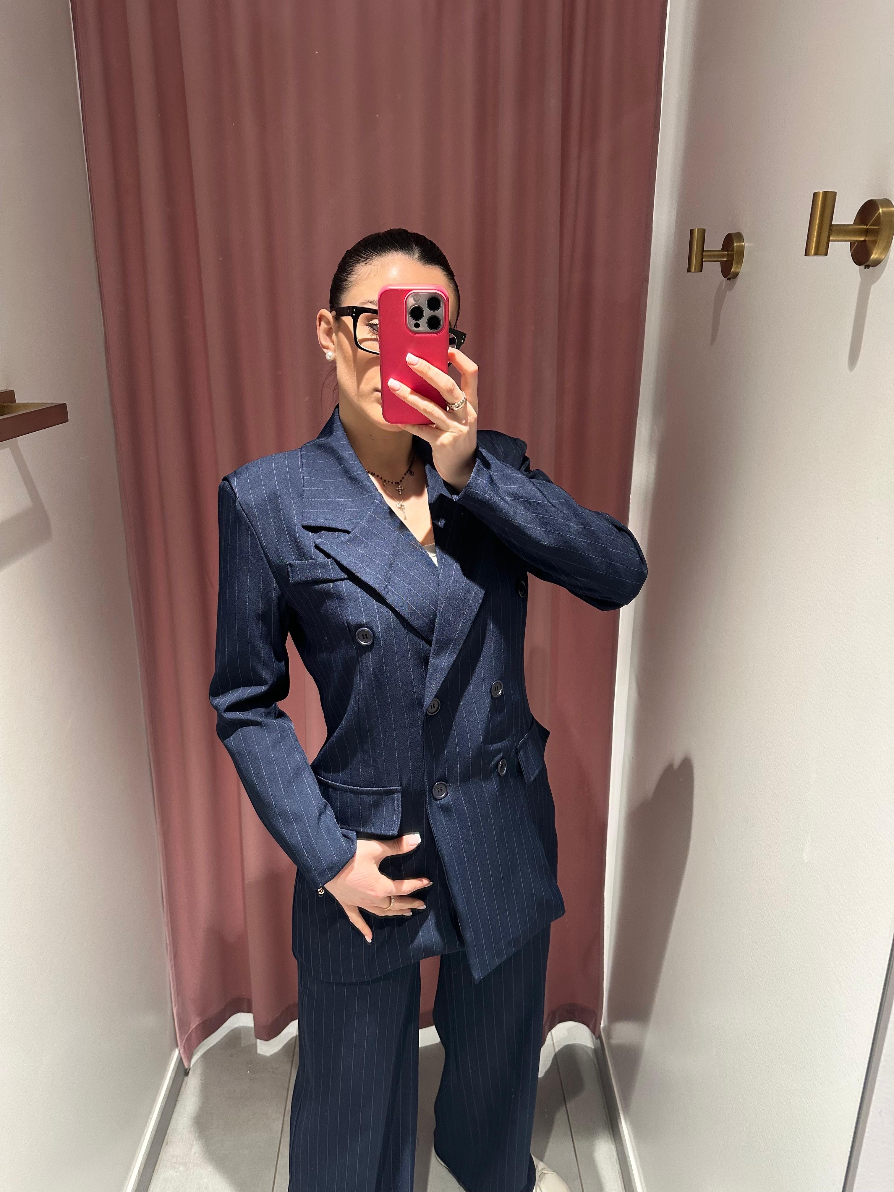tailleur gessato