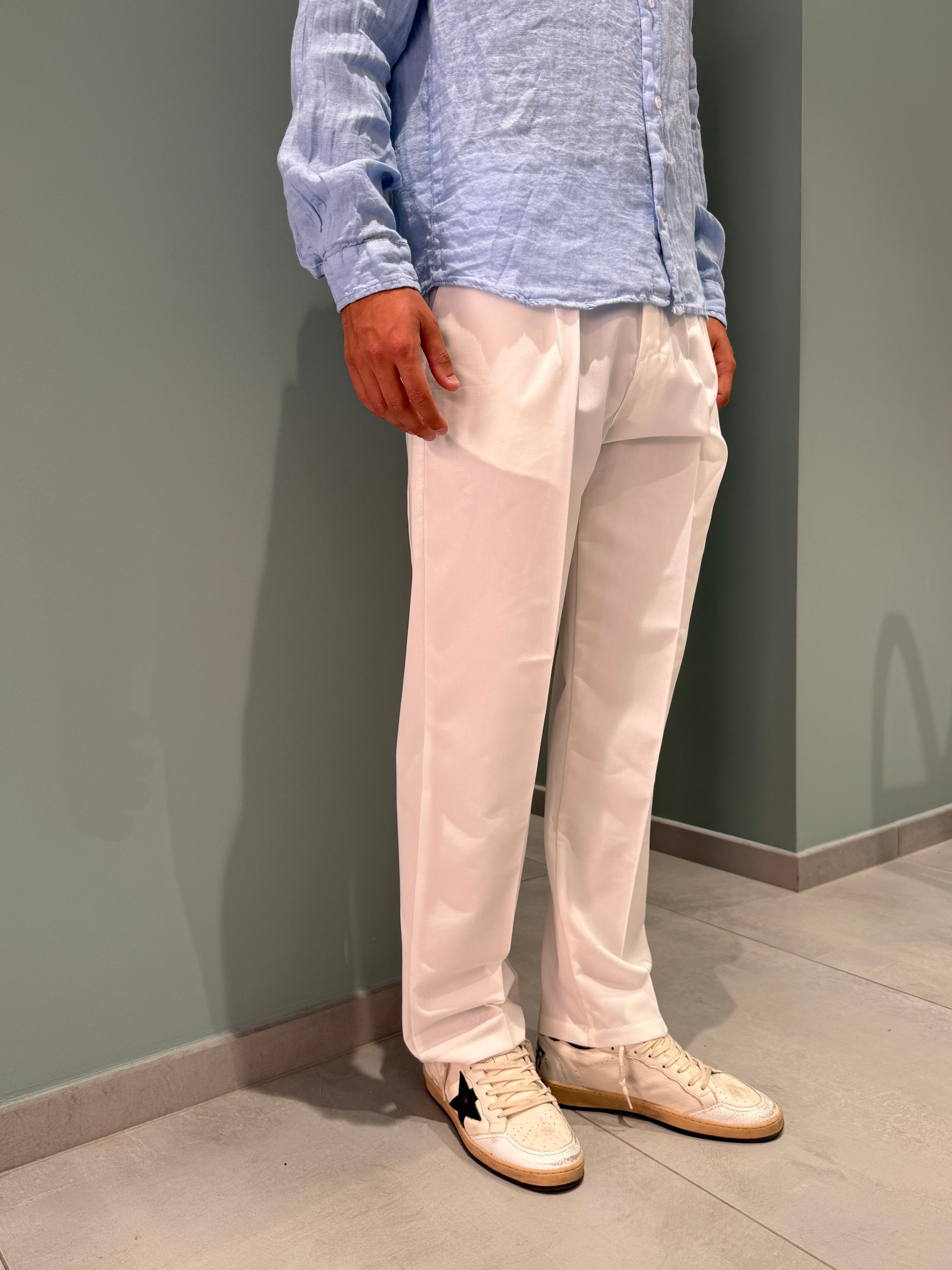 pantalone elegante morbido