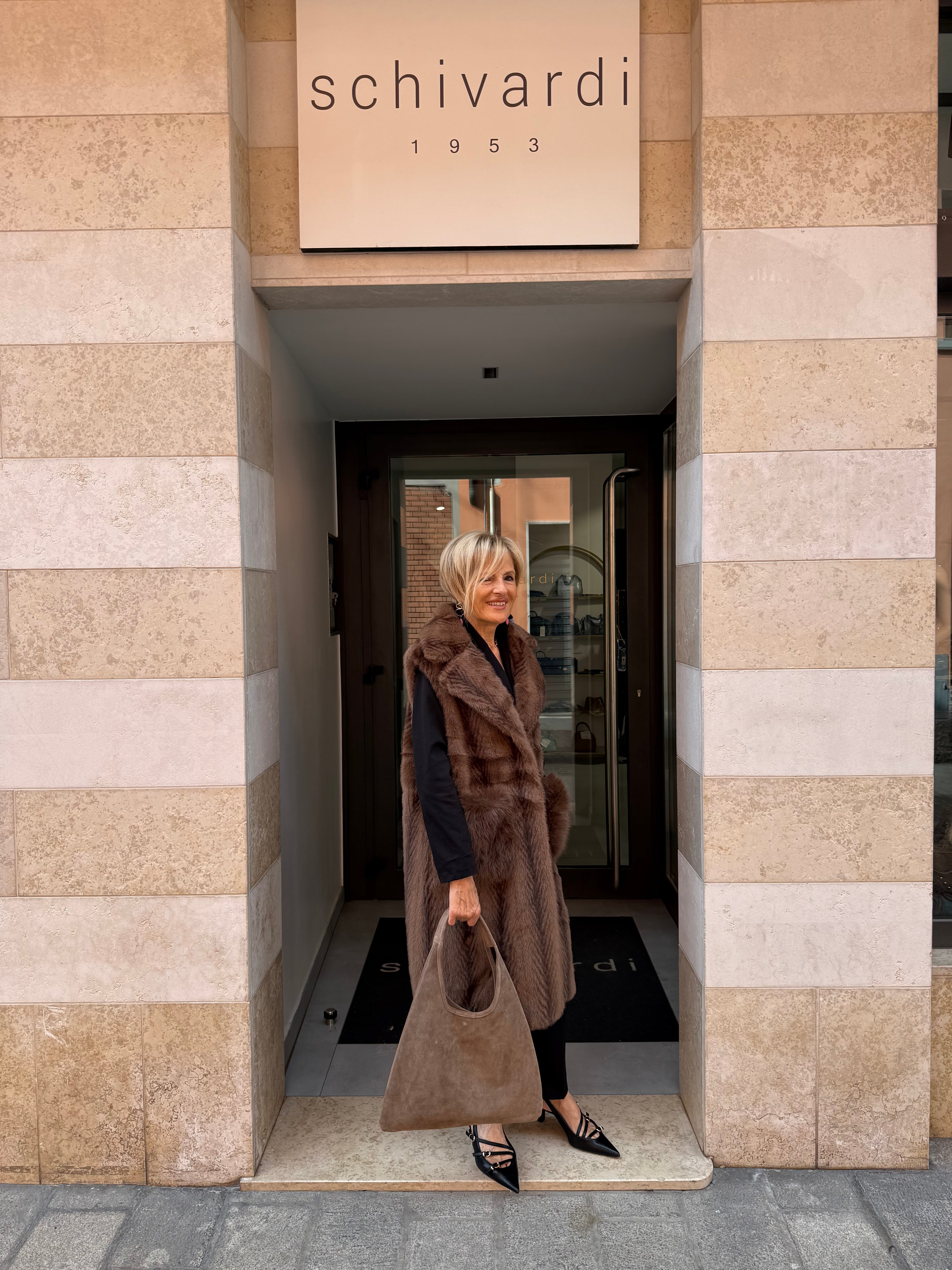 gilet ecopelliccia
