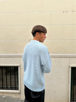 maglione alessandro azzurro