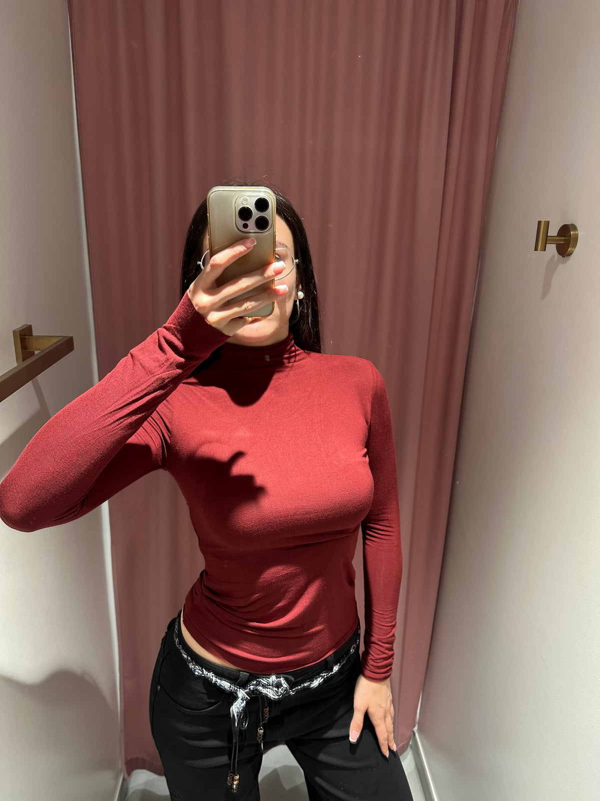maglia basic dolcevita