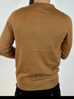 maglia polo camel