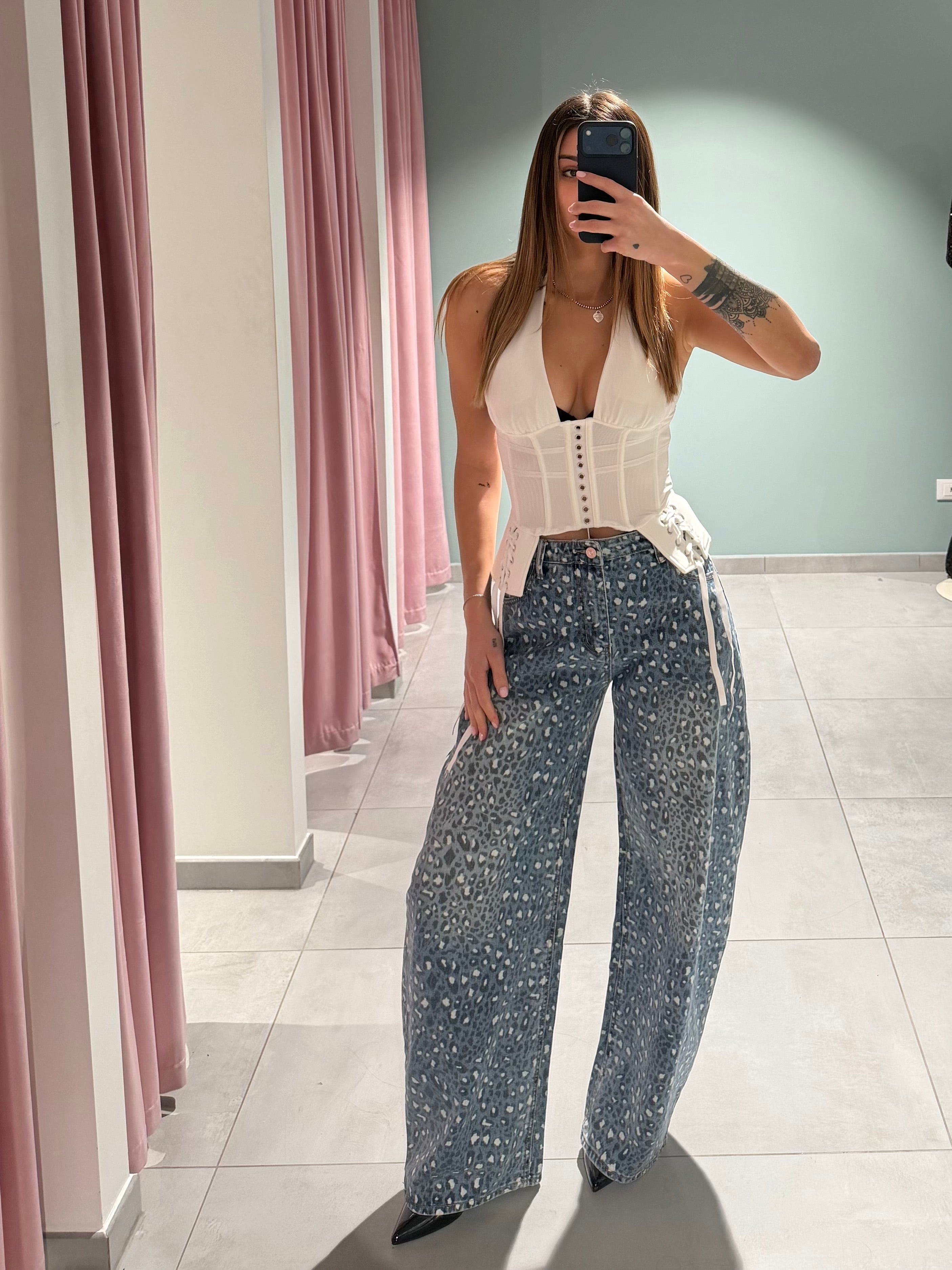 jeans animalie sky