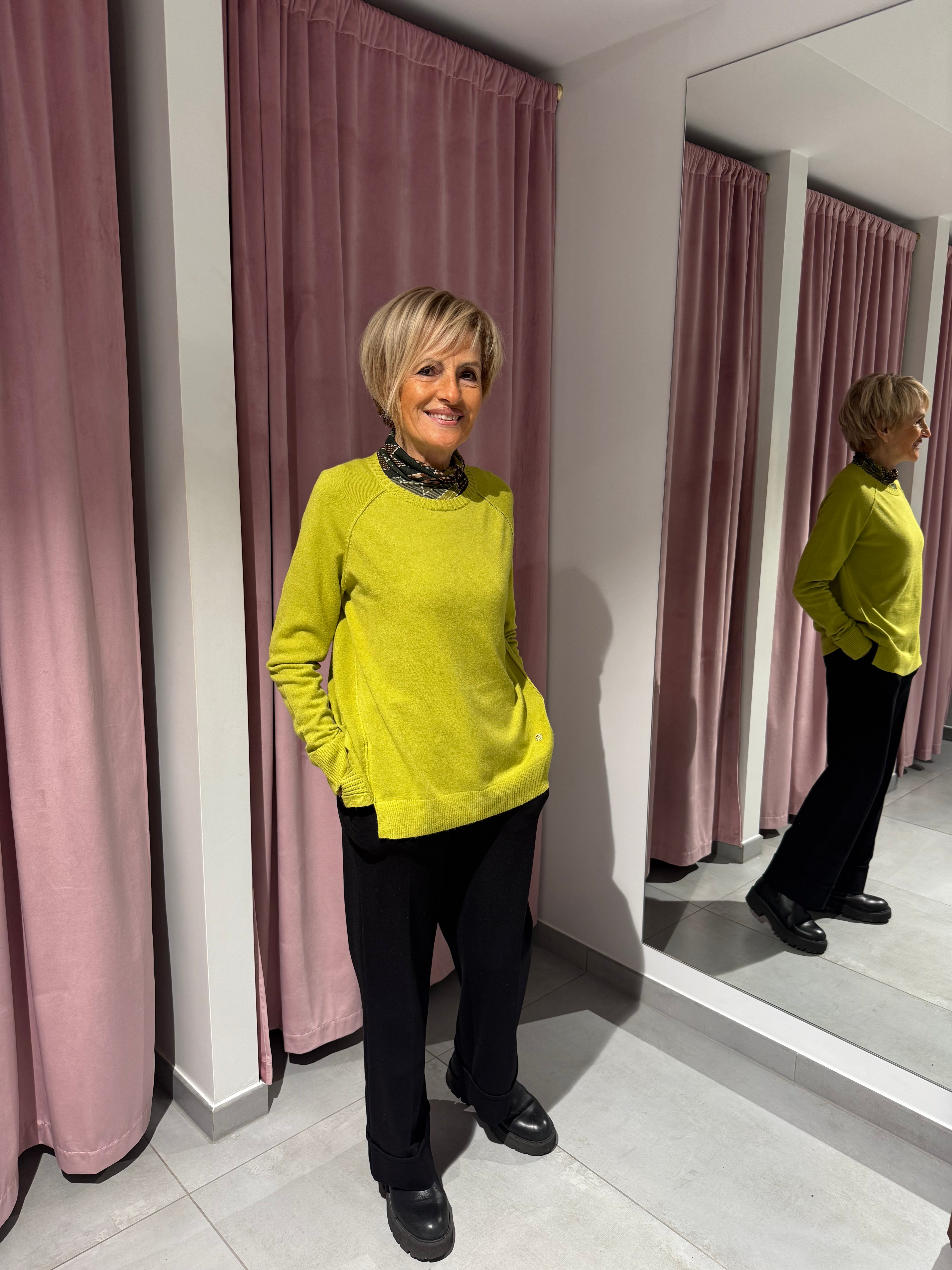 maglioncino dettaglio punto luce