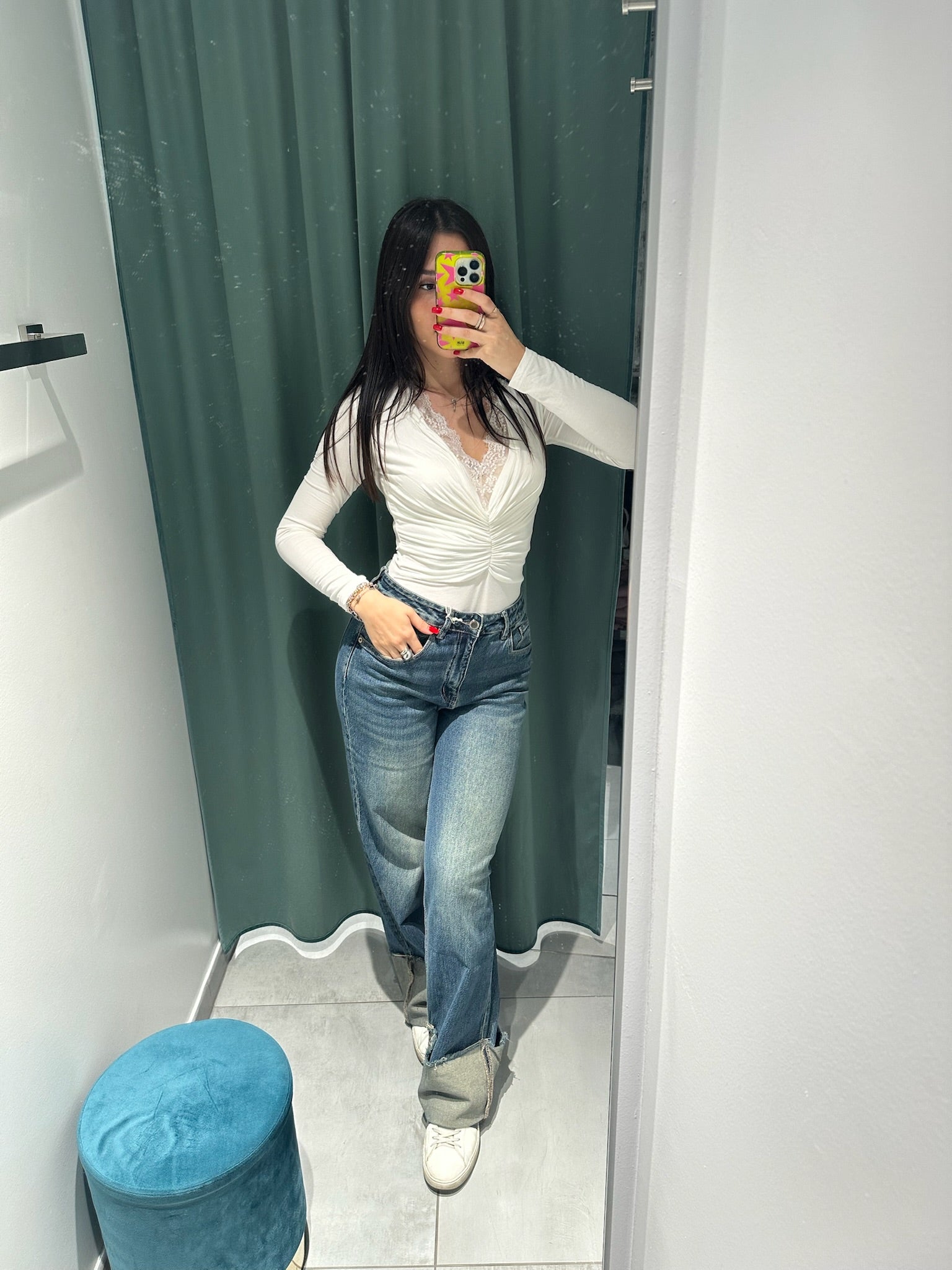 jeans risvolto light