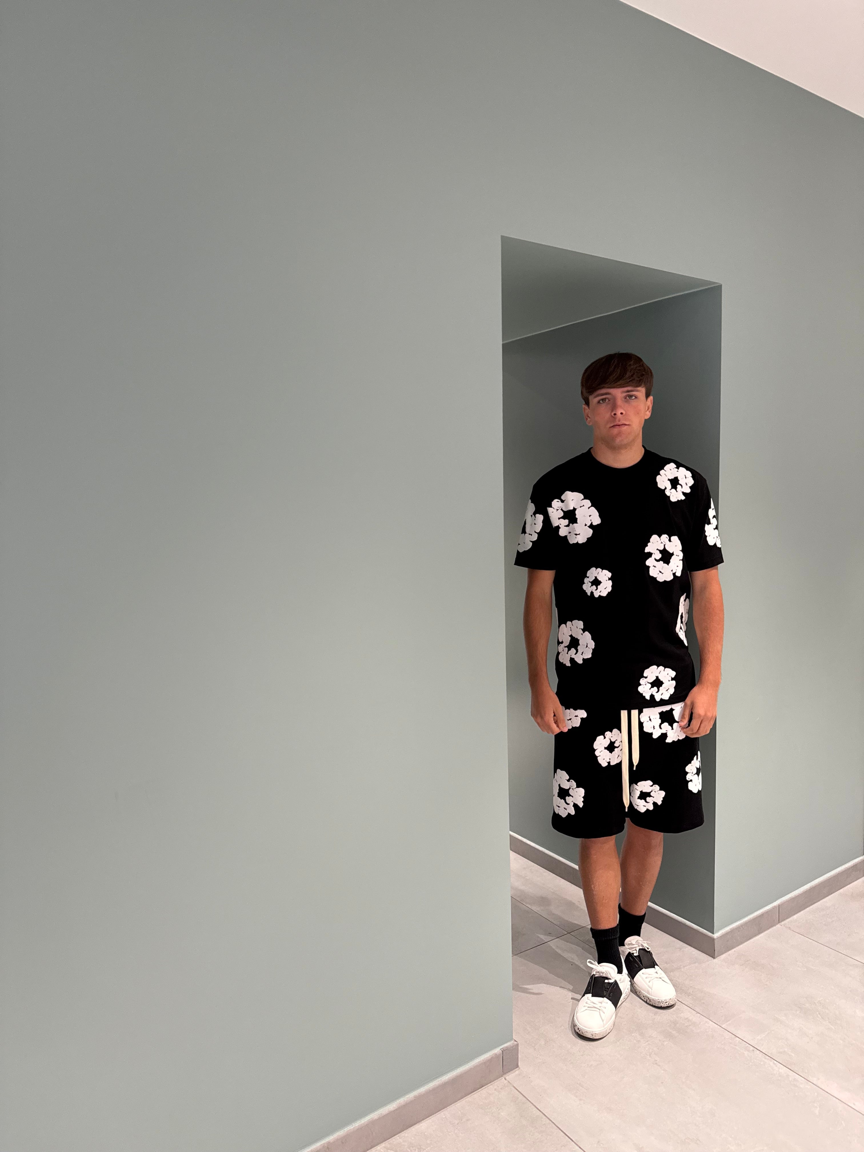 t-shirt fiori