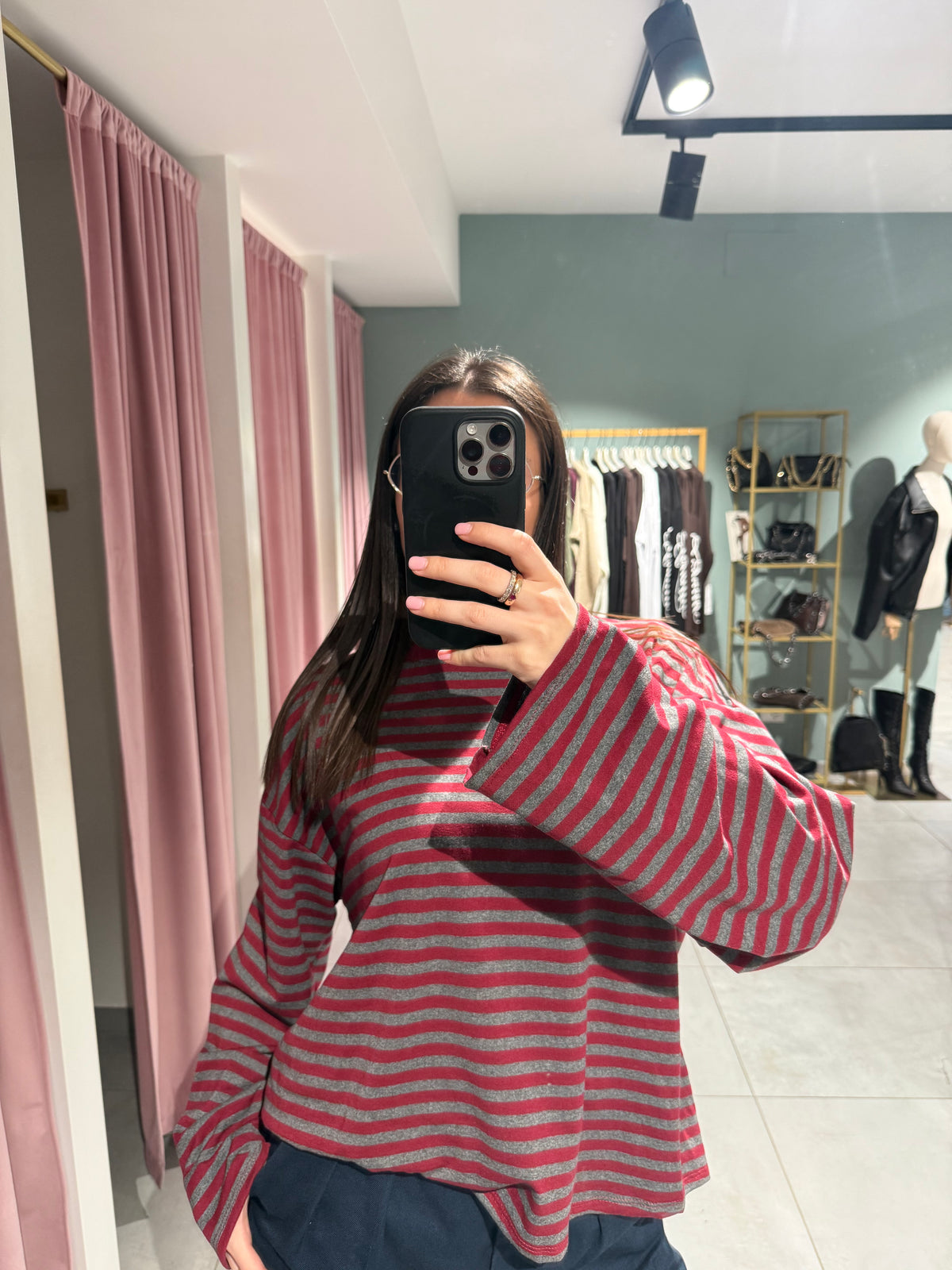 Long Sleeve rigata