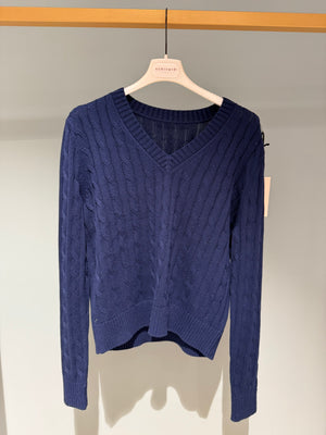 maglione v treccia 5 colori