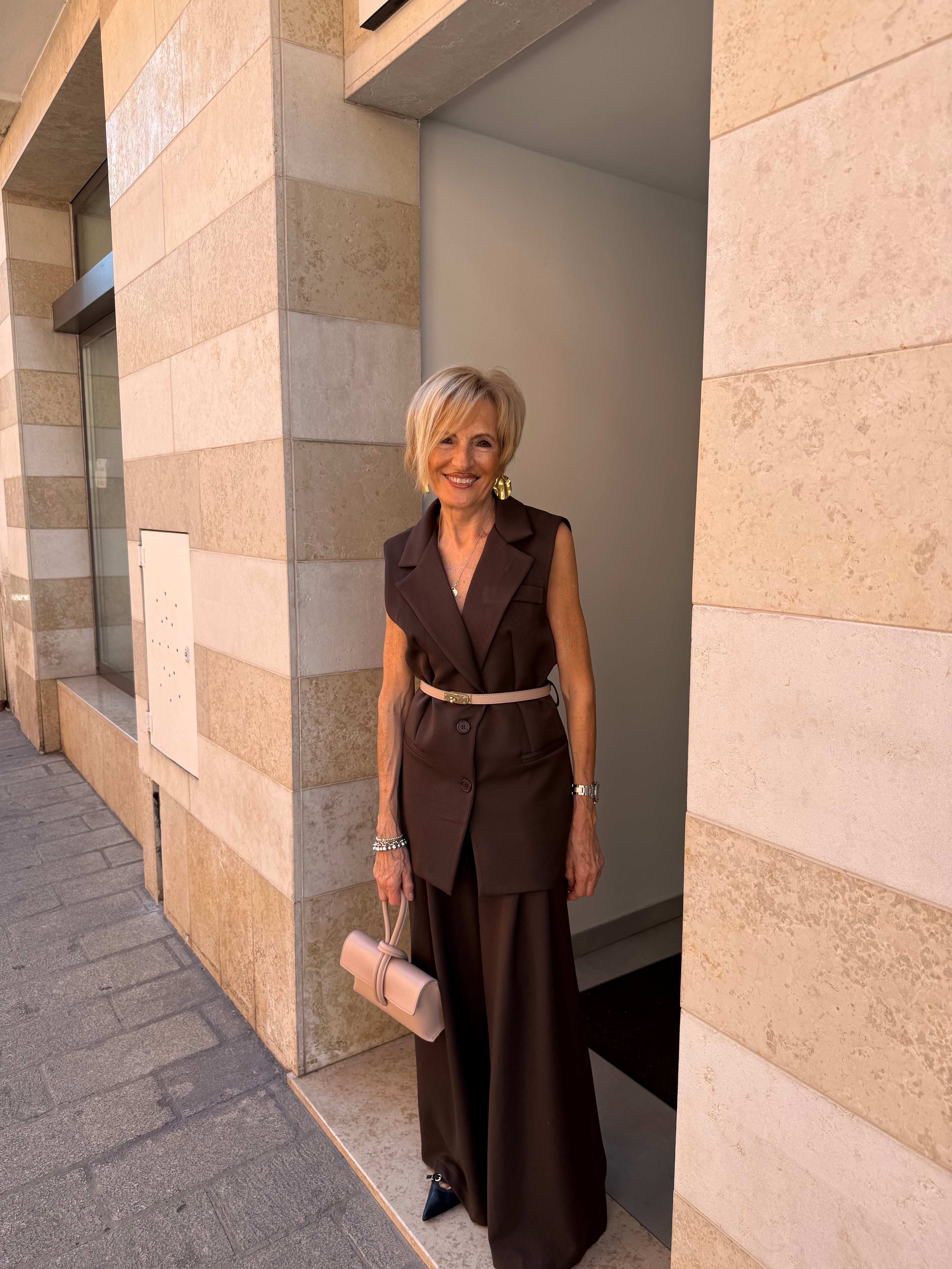 tailleur smanicato